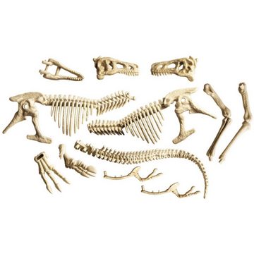 Clementoni® Experimentierkasten Ausgrabungs-Set T-Rex & Fossil Modellier-Set