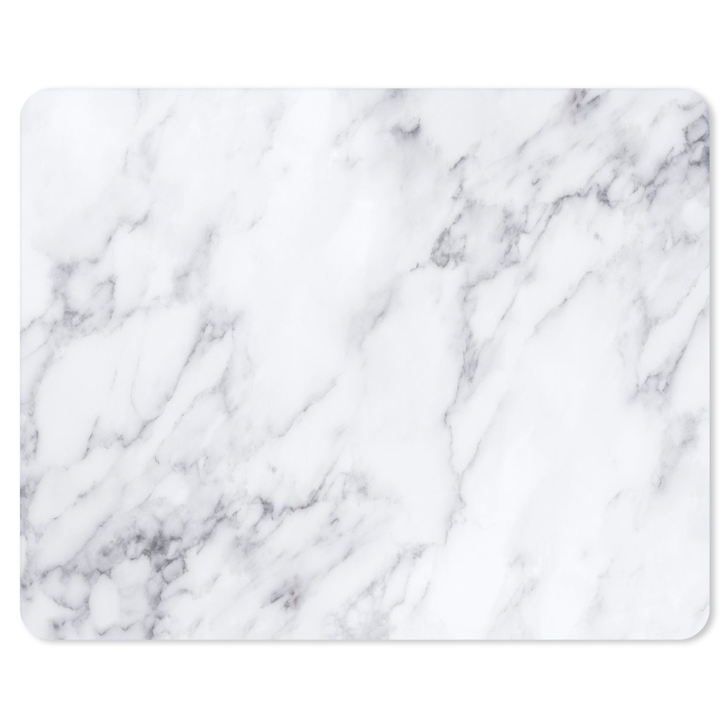 younikat Platzset Mauspad mit Motiv Marmor Look weiß - 24 x 19 cm abwischba günstig online kaufen