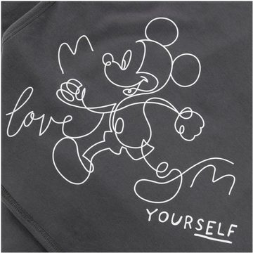 Babydecke Baby Einschlagdecke, Snuggle N Dream Mickey Mouse Anthracite, Hauck, mit Kapuze