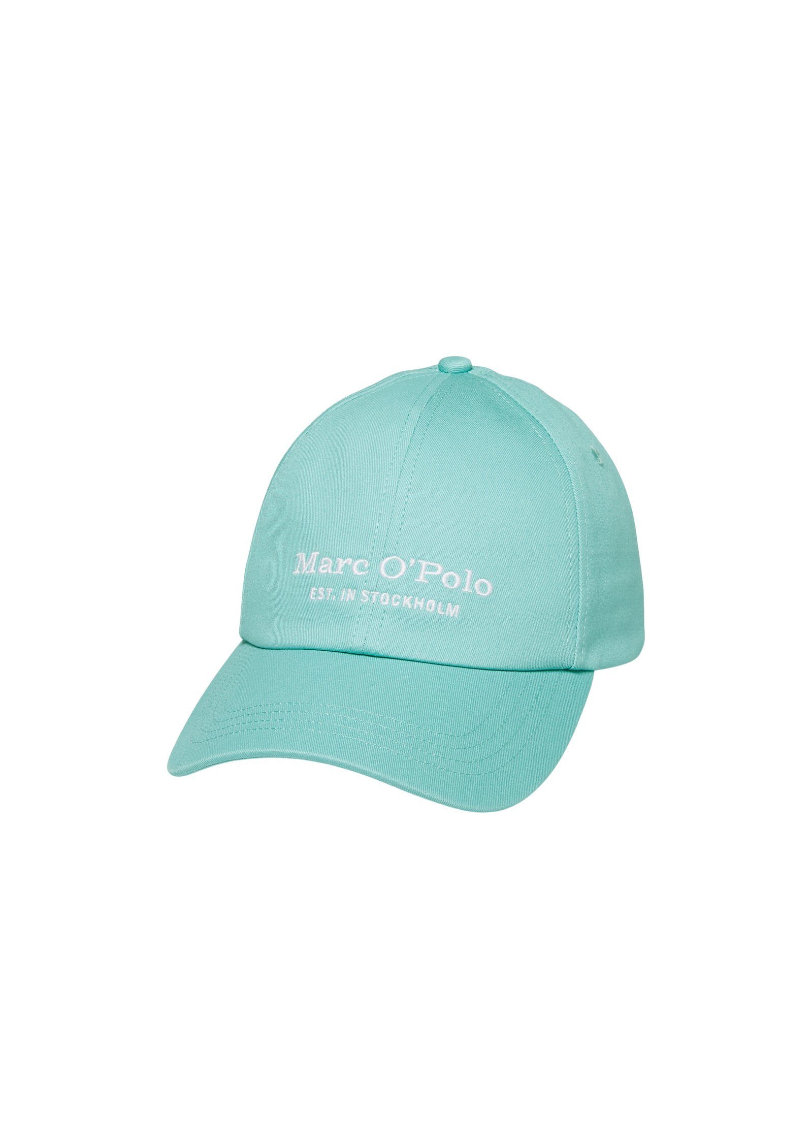 Sorgenfreiheitsgarantie Marc O'Polo Baseball Cap Cotton Organic blau aus reinem