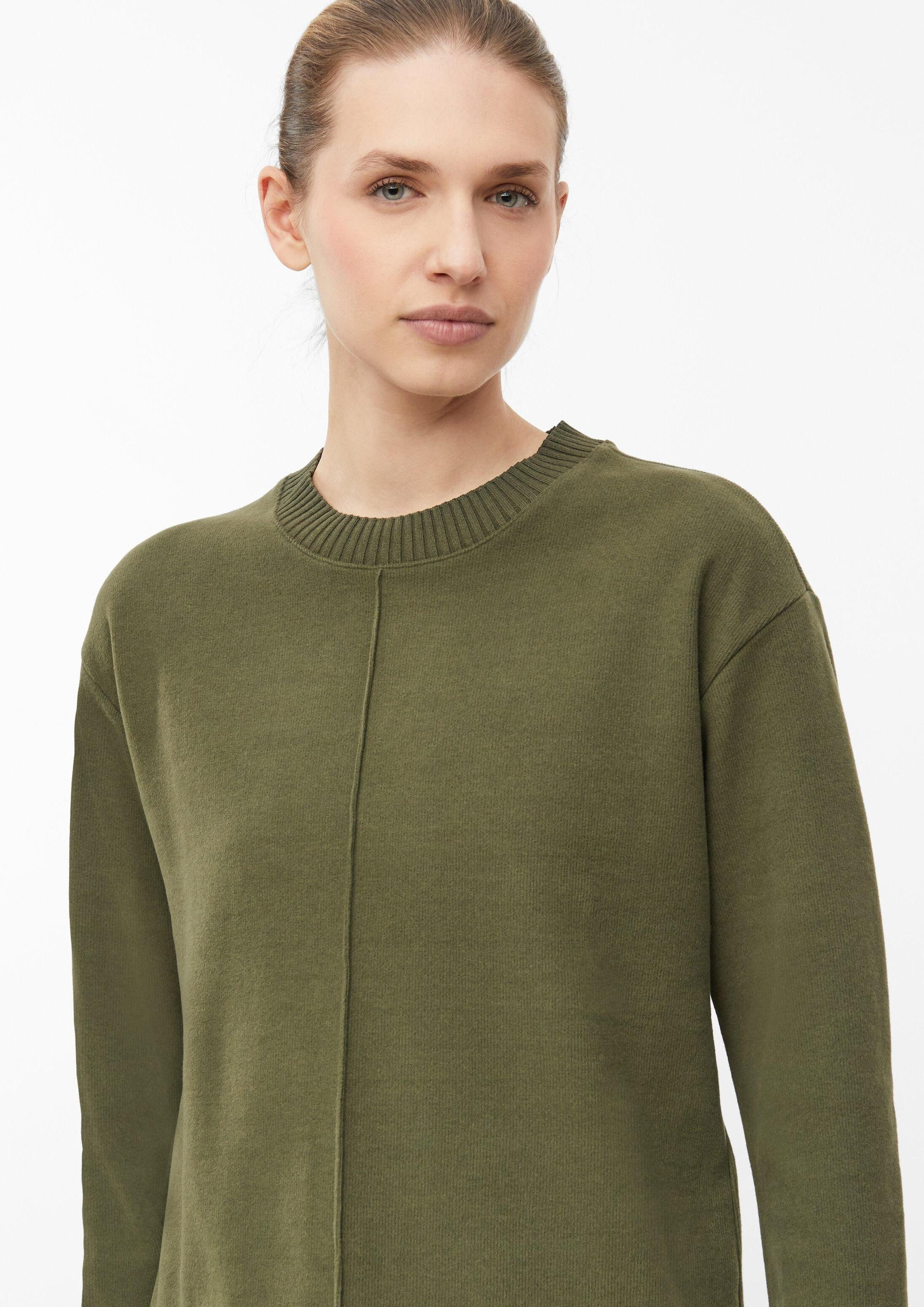s.Oliver Sweatshirt Sweatshirt Angerautes Sweatshirt im Relaxed Fit – Bild 4 von 5