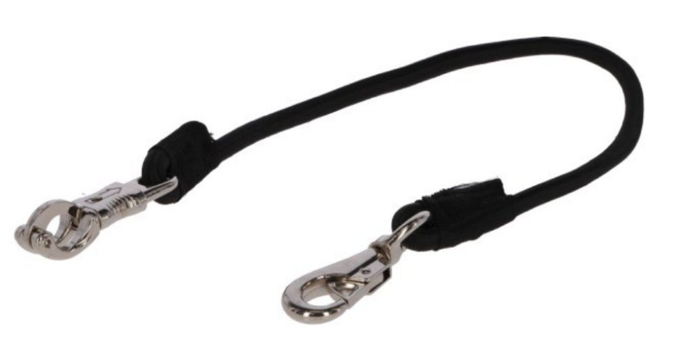 Anbindestrick Anbinde-Gummiseil 70 cm schwarz 3210371