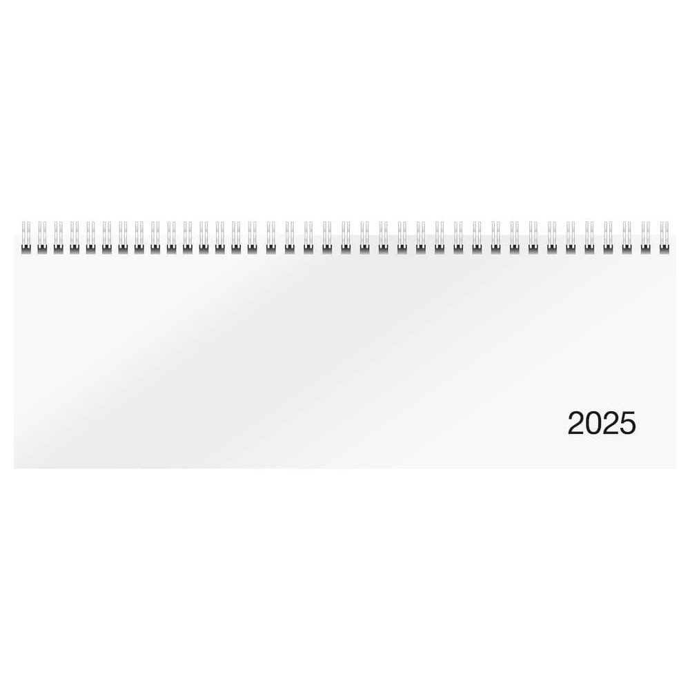 rido ide Querkalender RIDO Sequenz Настольный календарь 2025 weiß 1W 2S Querkalender Spiralkalender