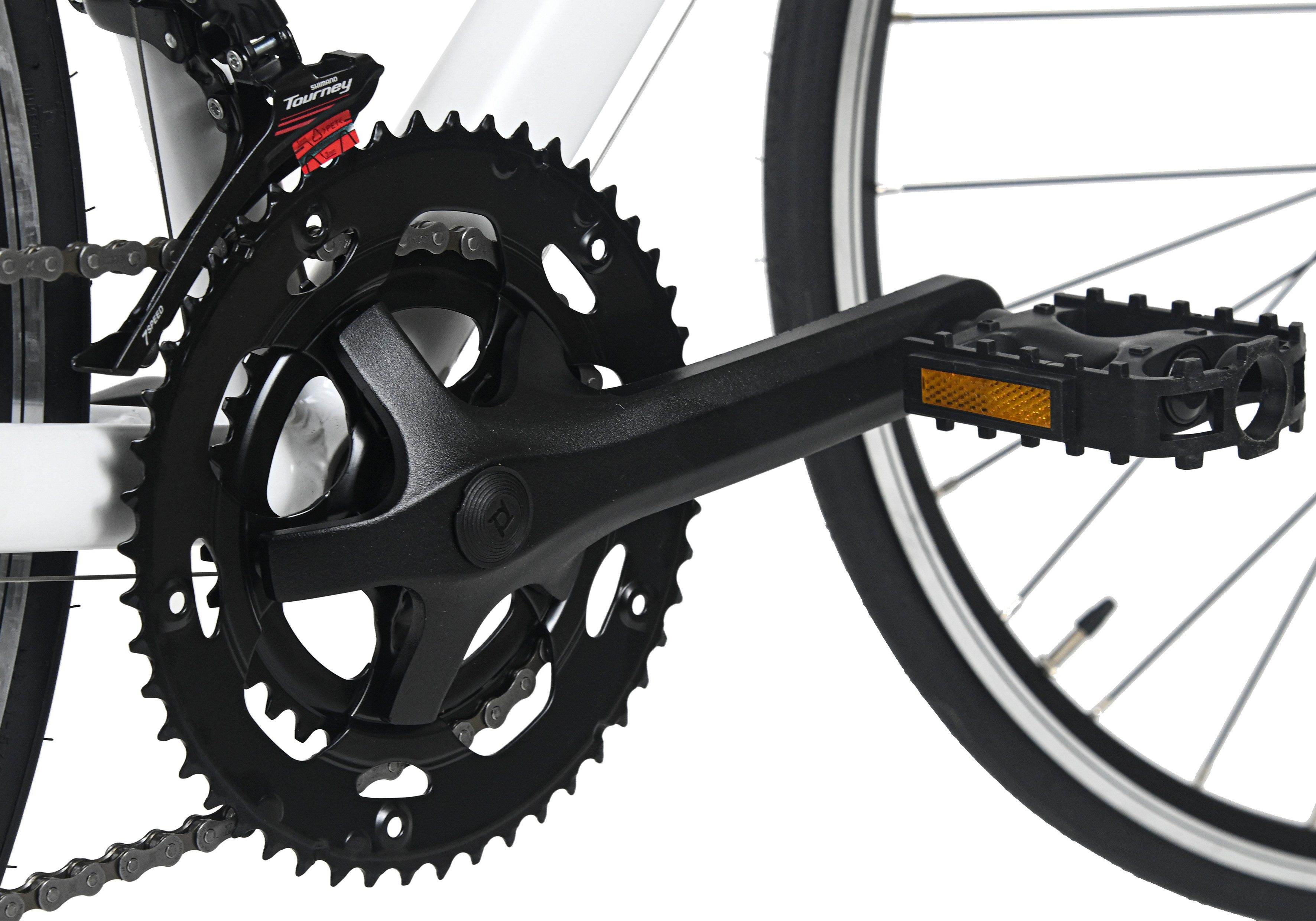 Adore Rennrad Adore Rennrad 28'' Racer Alu Weiß 14 Gänge, 14 Gang, Kettenschaltung