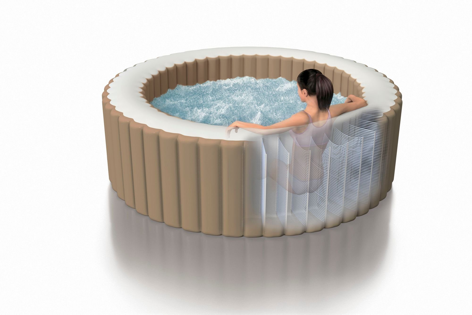 Intex Whirlpool INTEX 28476 PureSPA Bubble Massage Whirlpool 196x71cm ...