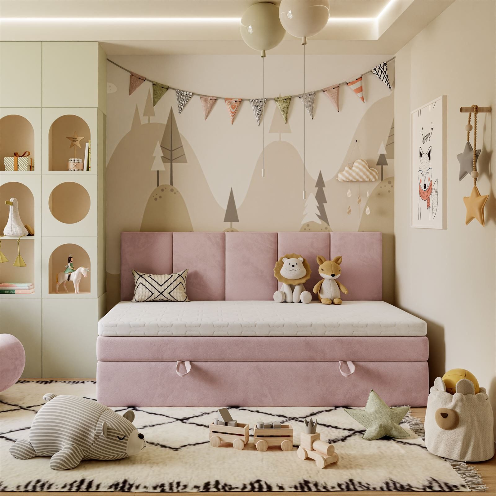 Lookway Boxspringbett Kontinental ELZA MINI mit günstig online kaufen