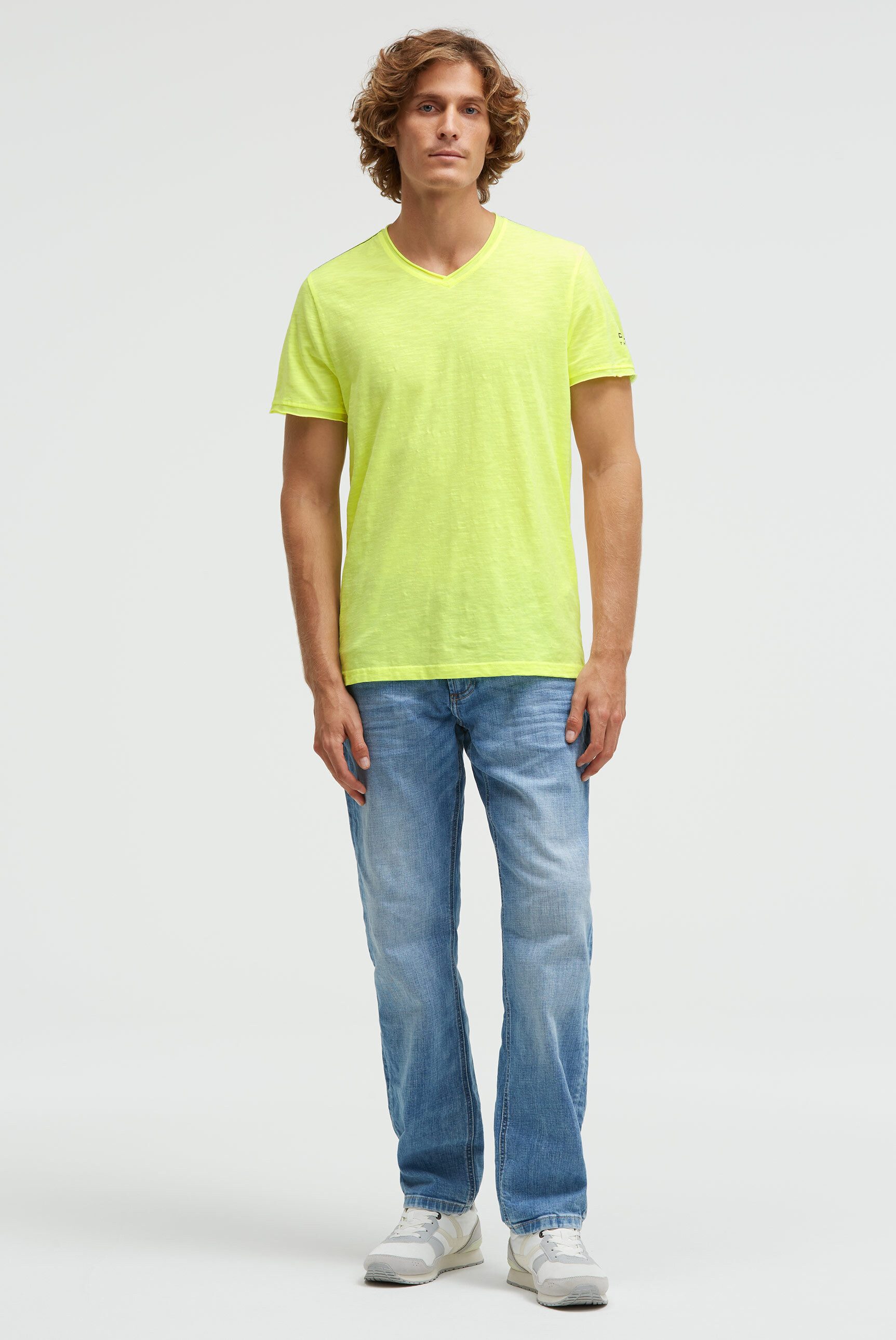 CAMP DAVID V-Shirt aus Baumwolle
