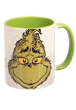 United Labels® Tasse The Grinch Tasse - Merry Grinchmas Kaffeetasse Keramik Weiß 320 ml, Keramik