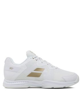 Babolat Schuhe Sfx3 All Court Wimbledon 30S22550 White/Gold Sneaker