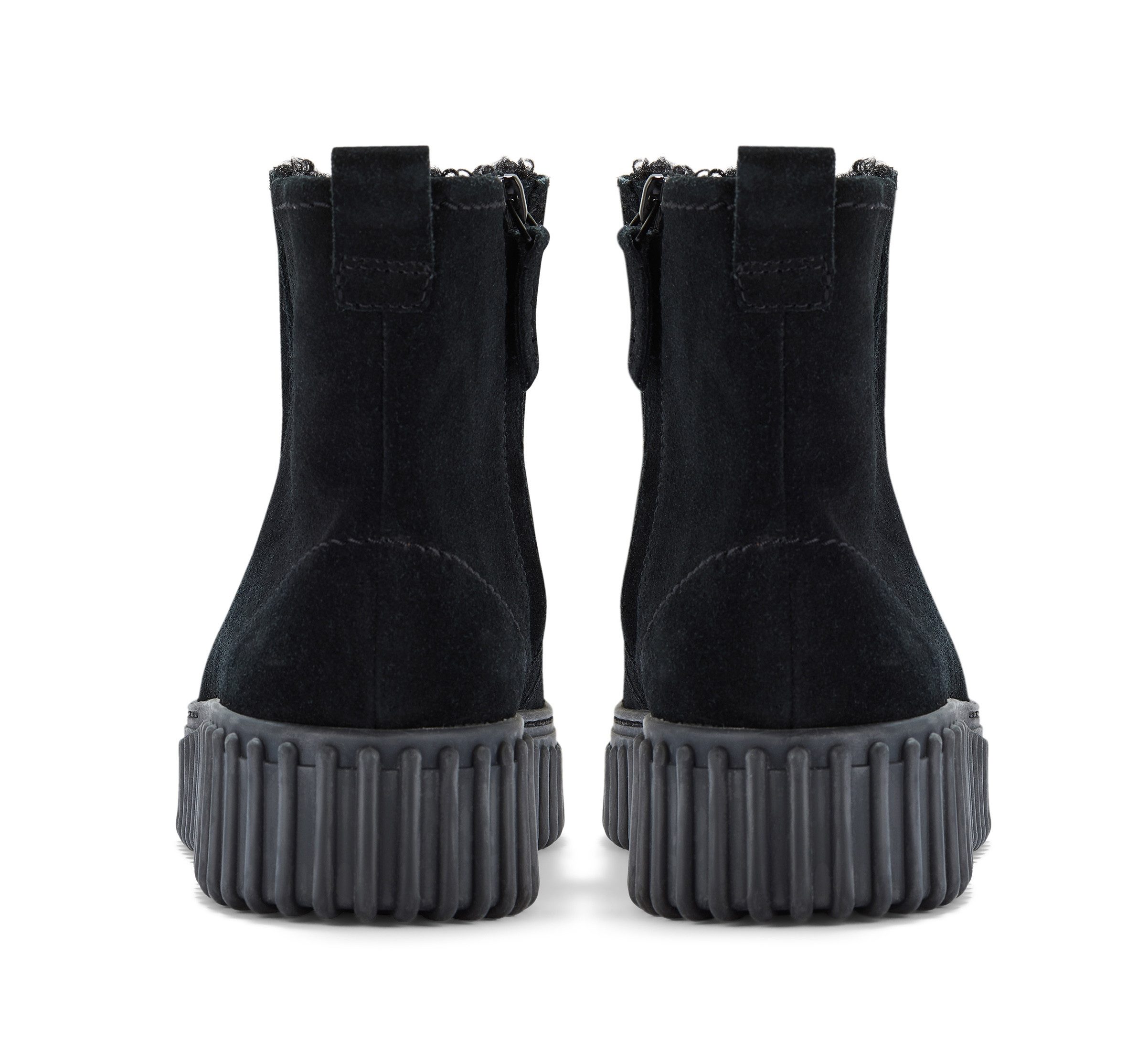 Clarks Torhill Cozy Winterboots Plateauboots mit modischer Ziernaht günstig online kaufen