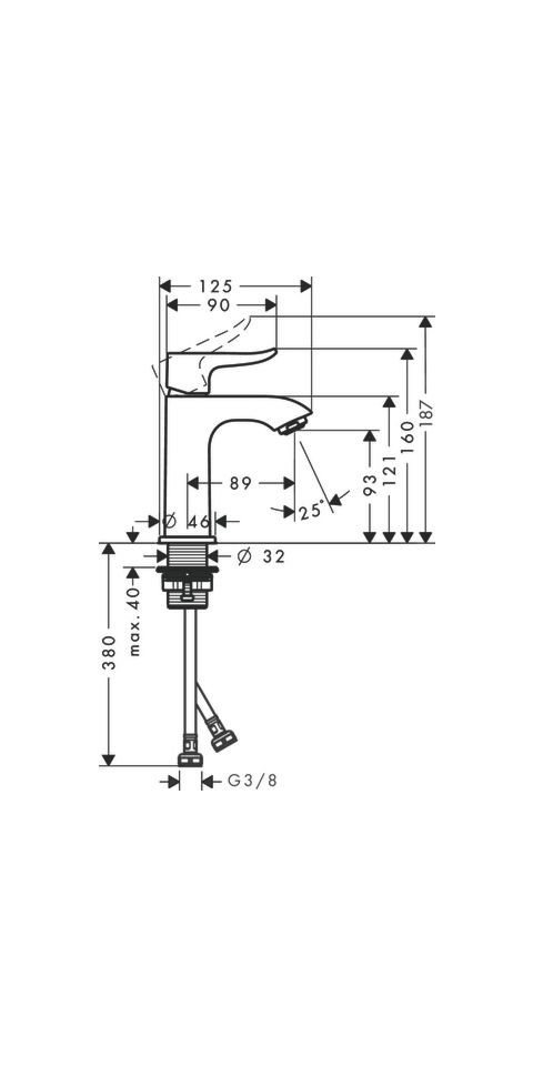 Thumbnail - hansgrohe Waschtischarmatur