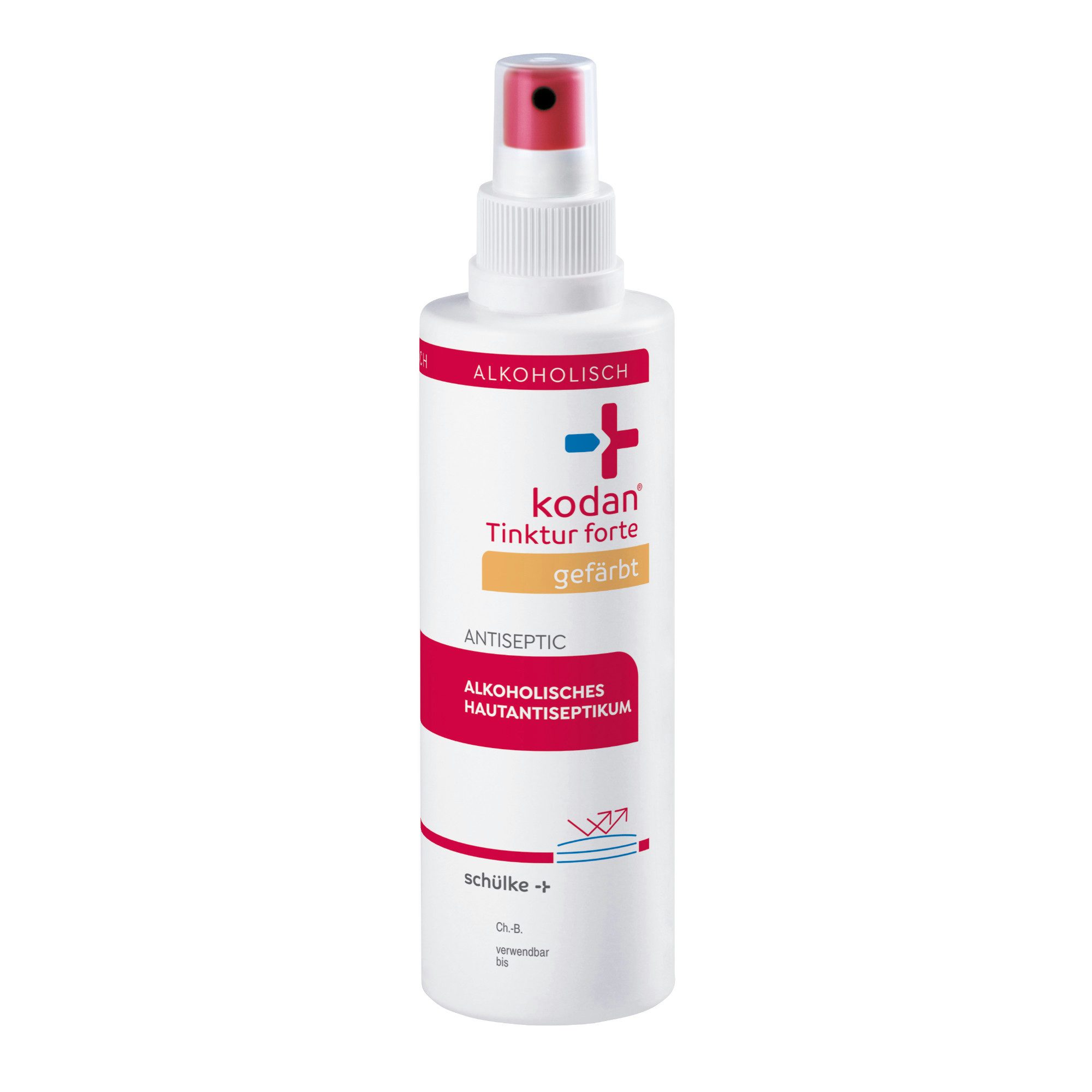 SCHÜLKE & MAYR GmbH kodan Tinktur forte gefärbt gebrauchsfertiges Hautantiseptikum - 250ml Hand-Desinfektionsmittel