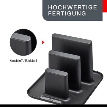 GEFU Topfdeckel Küchenhelfer CADDY Halter für Tablet Smartphone De