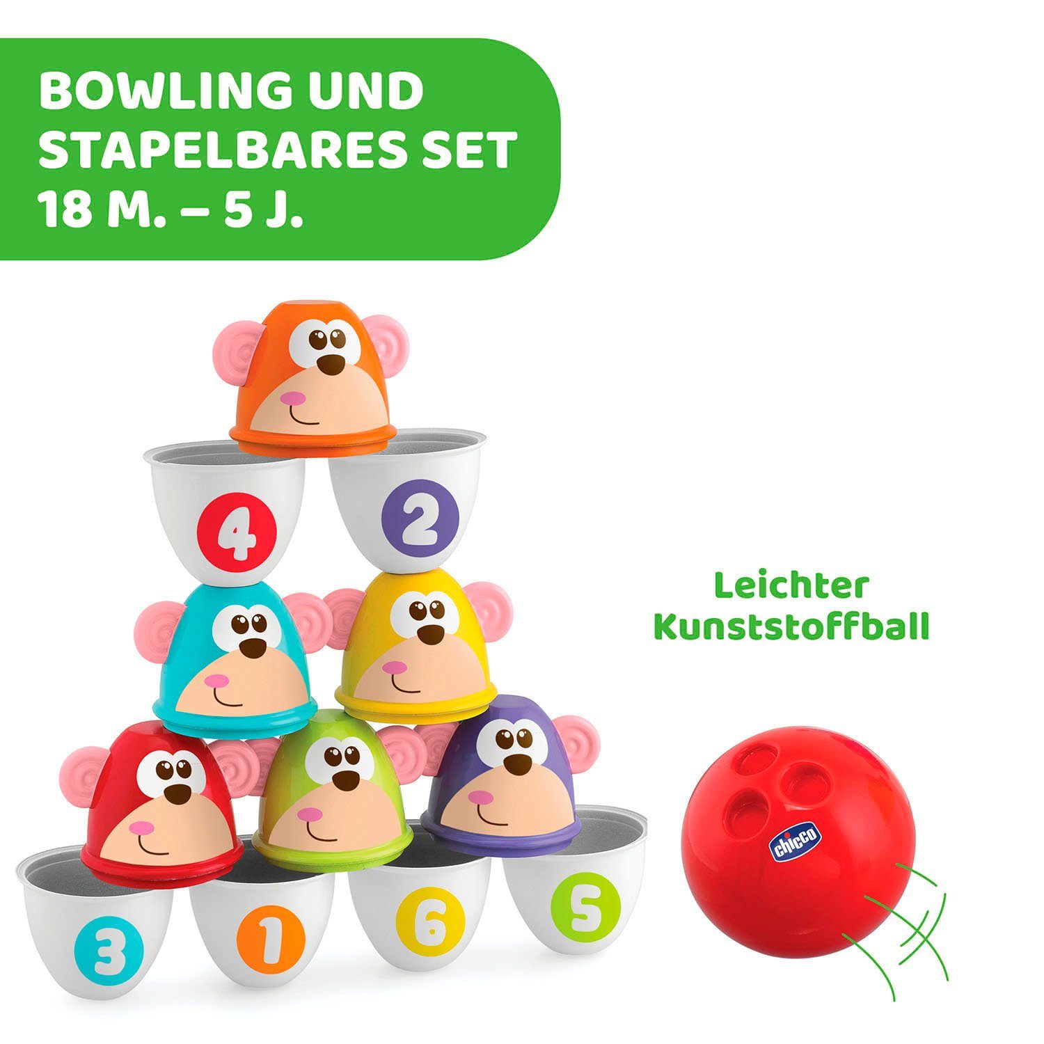 Chicco Spiel Bowling, Kinderspiel