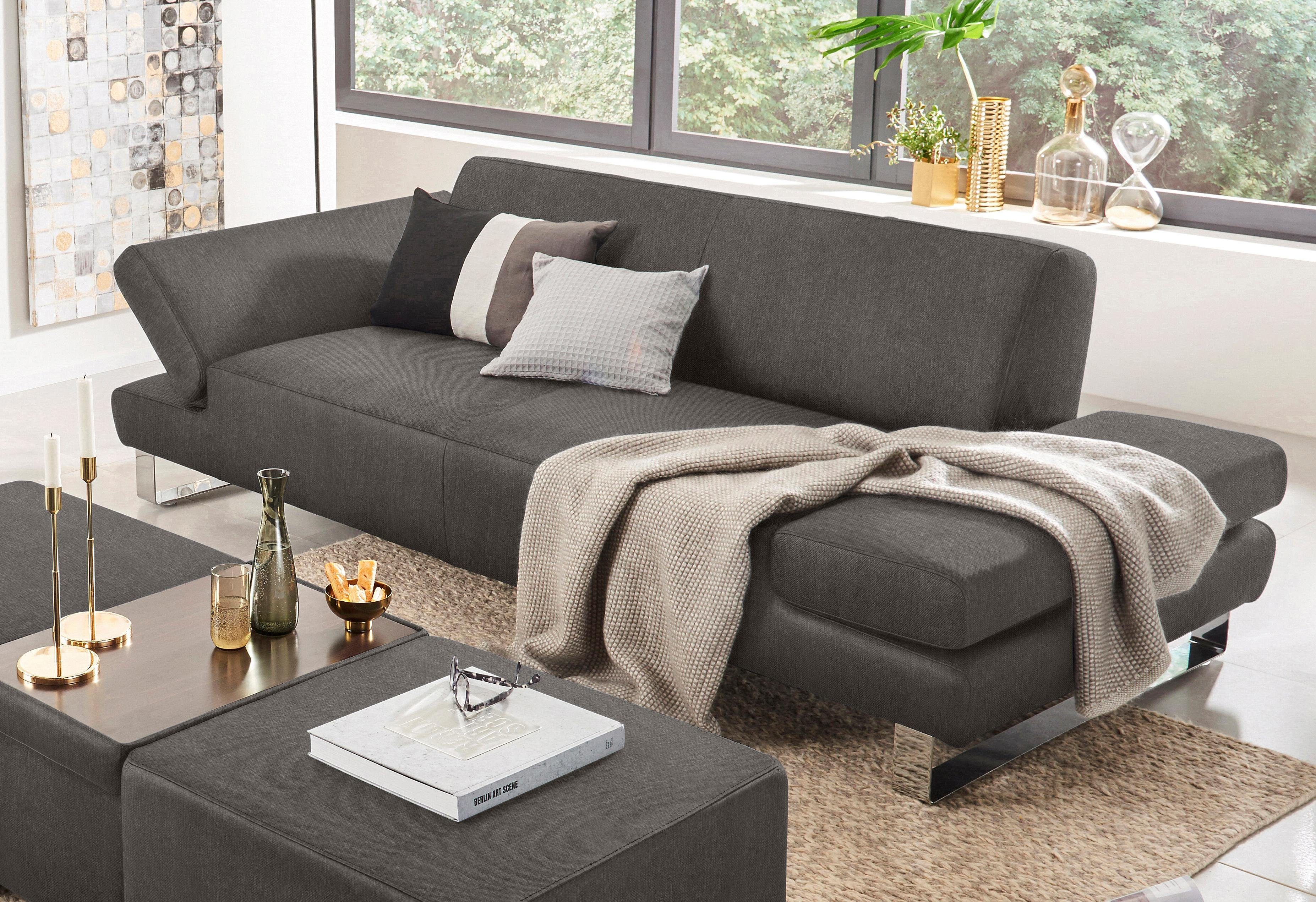 W.SCHILLIG 3-Sitzer taboo, mit Normaltiefe, inklusive Armlehnenverstellung