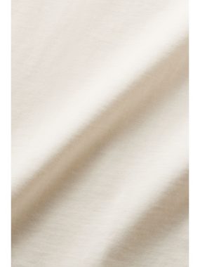 Esprit T-Shirt Logo-T-Shirt mit Rundhalsausschnitt aus Baumwolle (1-tlg)