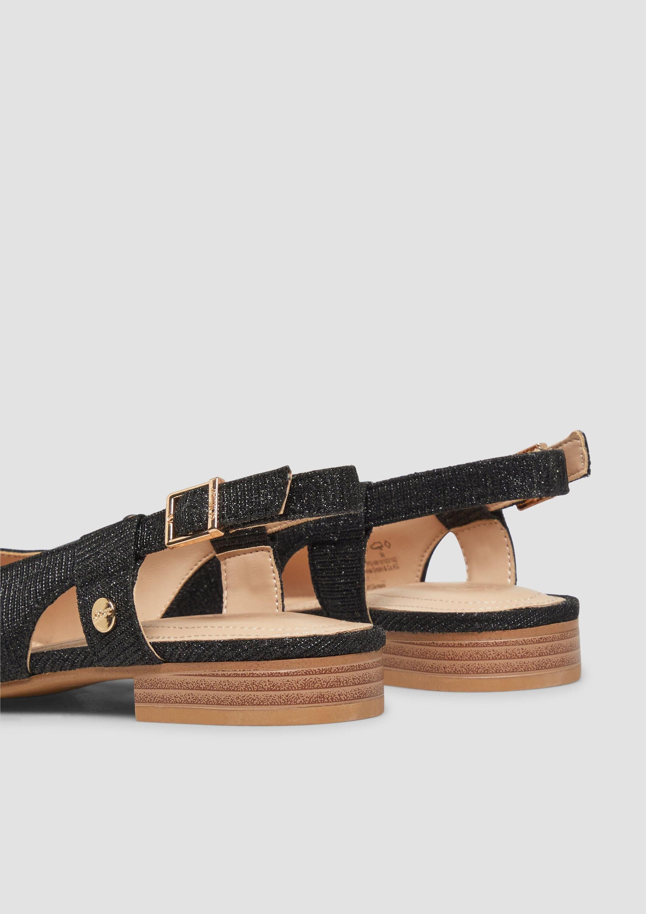s.Oliver Ballerinas Ballerina Slingback-Ballerinas mit Dornschließe günstig online kaufen