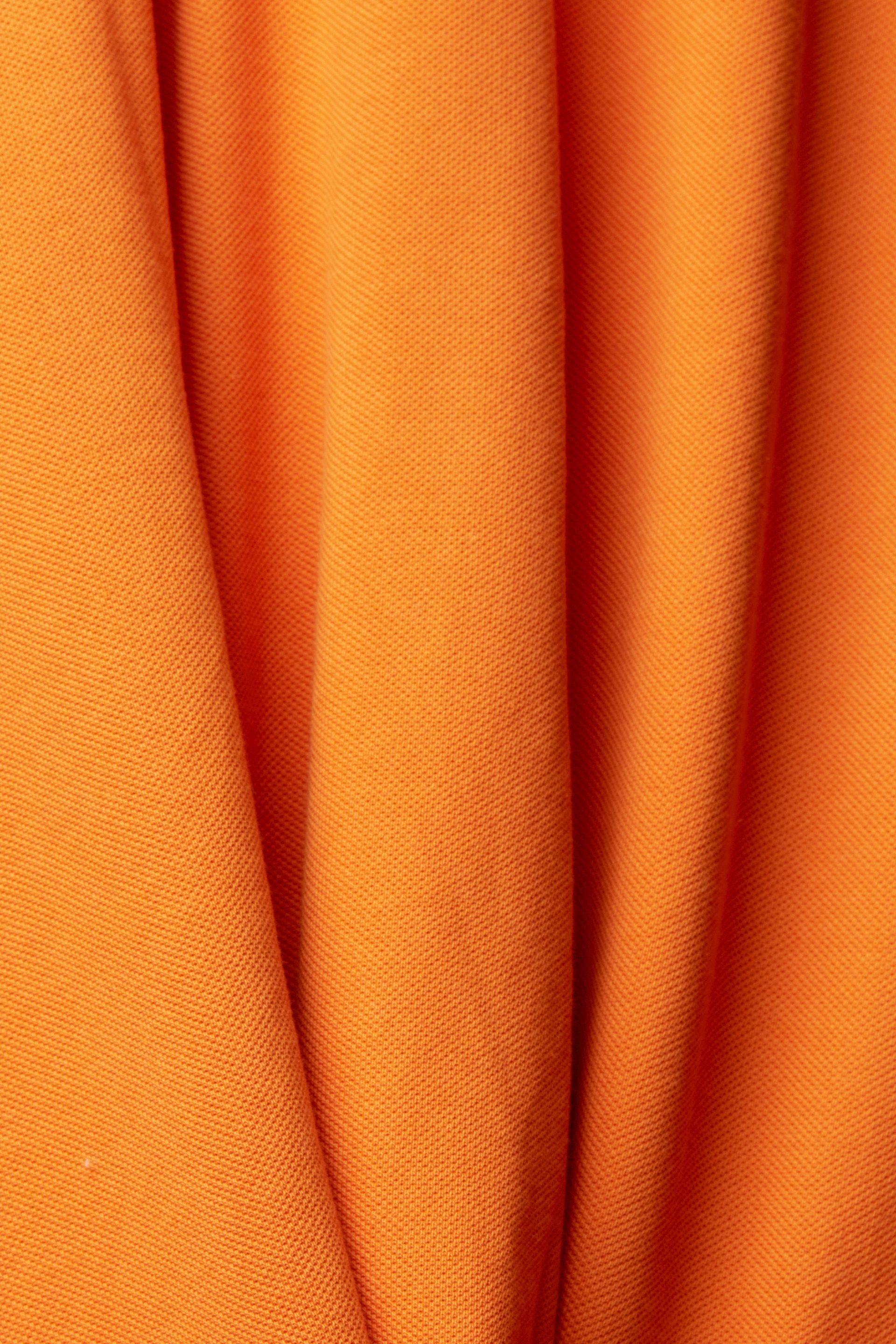 orange Poloshirt golden Esprit