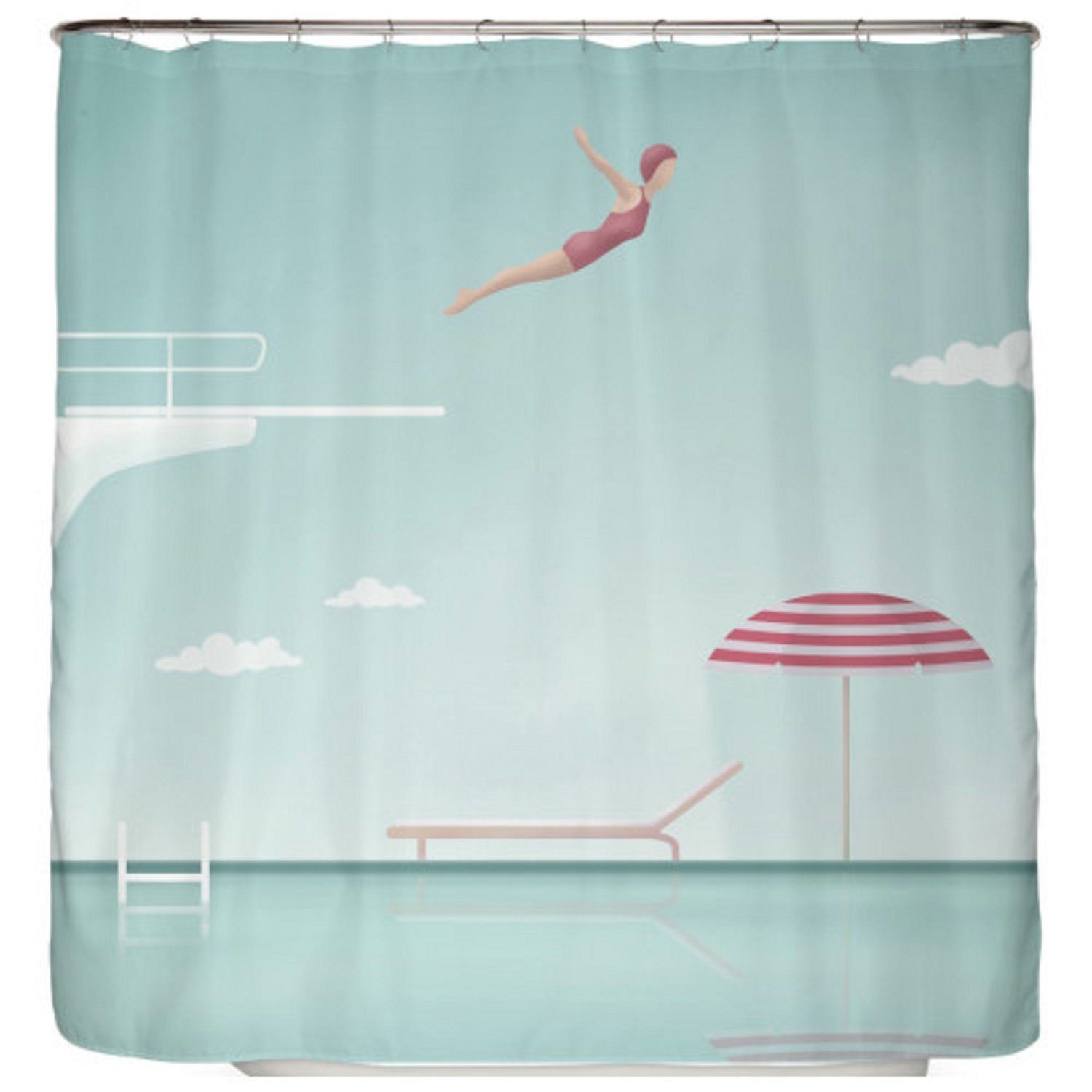 Arteneur Duschvorhang Breite 180 cm, Anti-Schimmel Beschichtet, Beschwerter günstig online kaufen