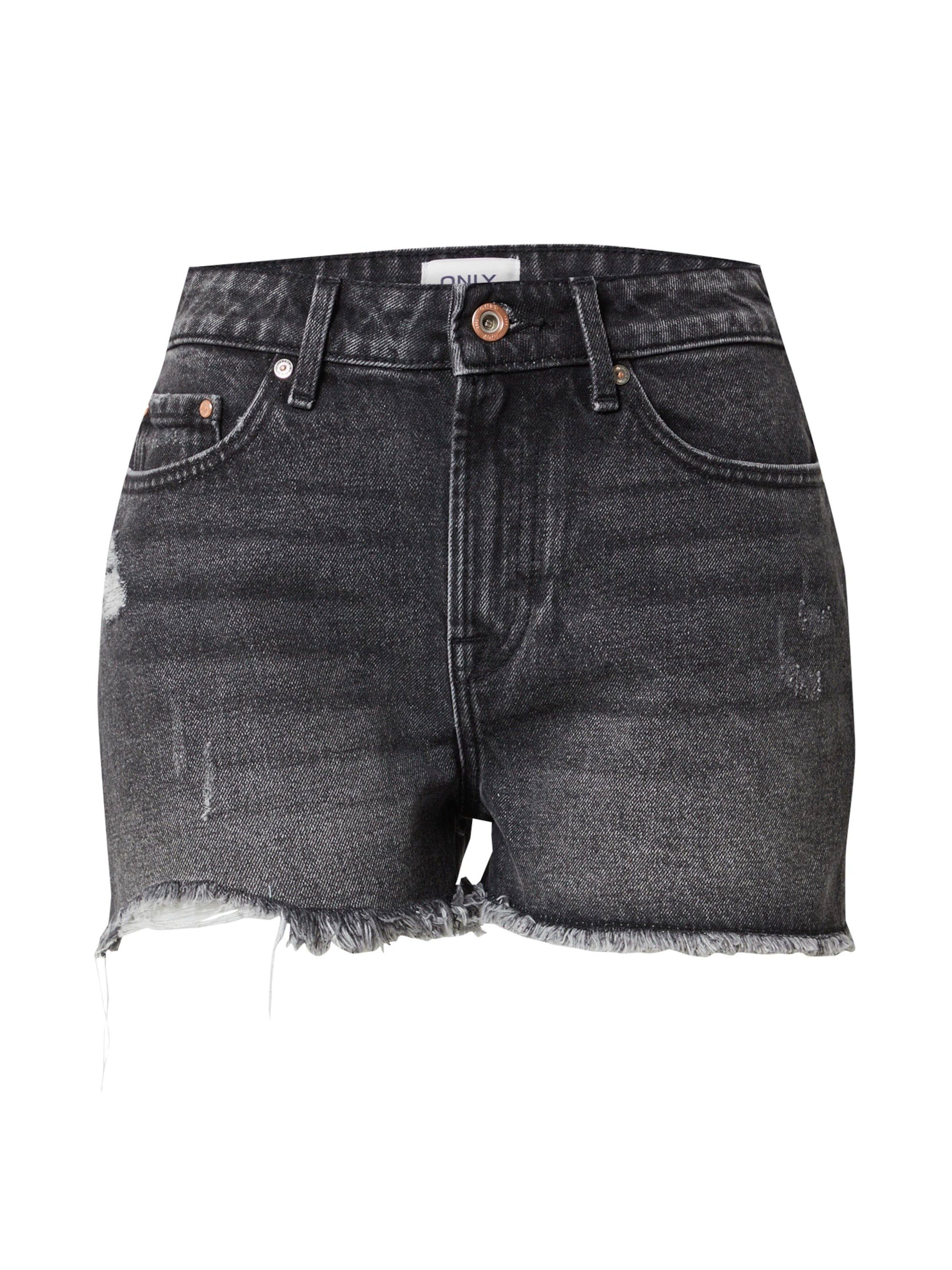 ONLY Jeansshorts FINE LIFE (1-tlg) Fransen günstig online kaufen