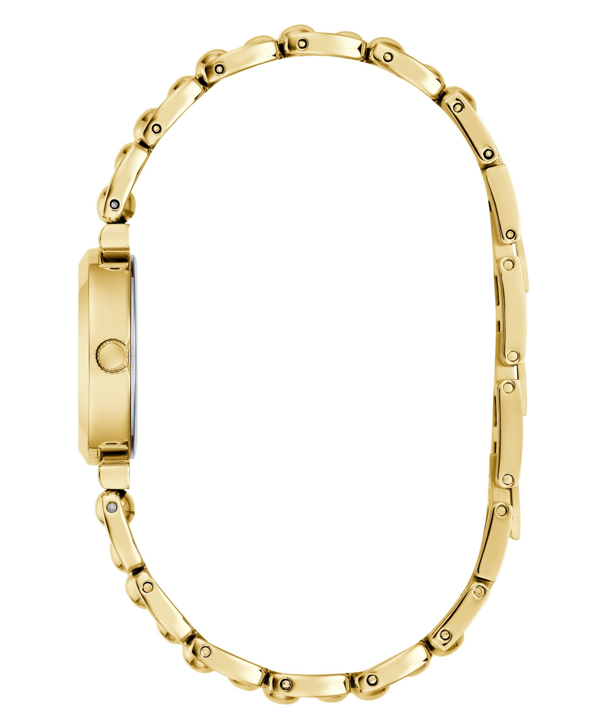 Guess Quarzuhr LEENA GW0994L2, Armbanduhr, Damenuhr, Edelstahlarmband, analog
