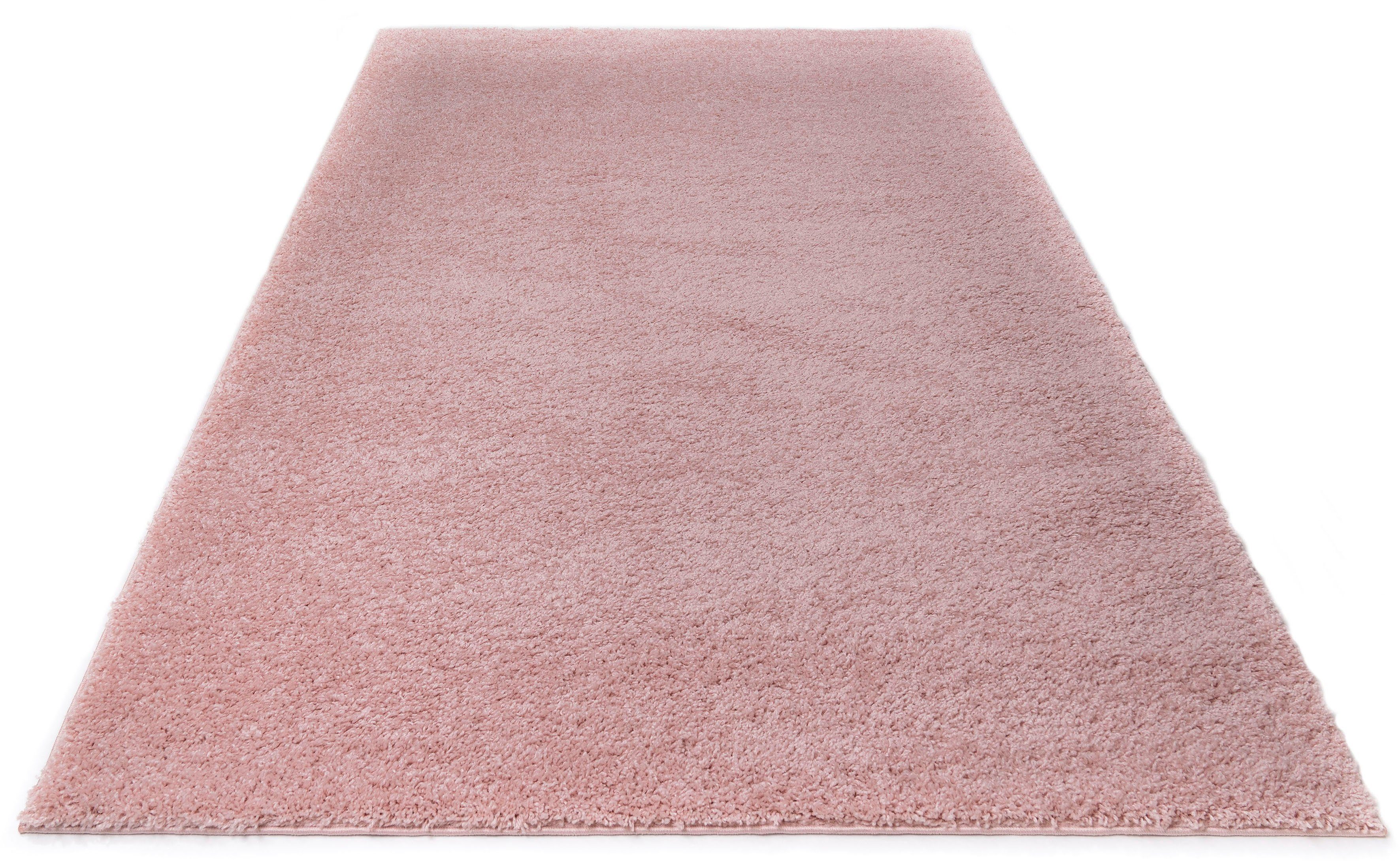 OTTO home Hochflor-Teppich Aviv, in Standard- und Premium-Qualität, 30 mm oder 45 mm Höhe, rechteckig, Uni Farben, einfarbig, weich, kuschelig, Läufer, Kundenli – Bild 2 von 5
