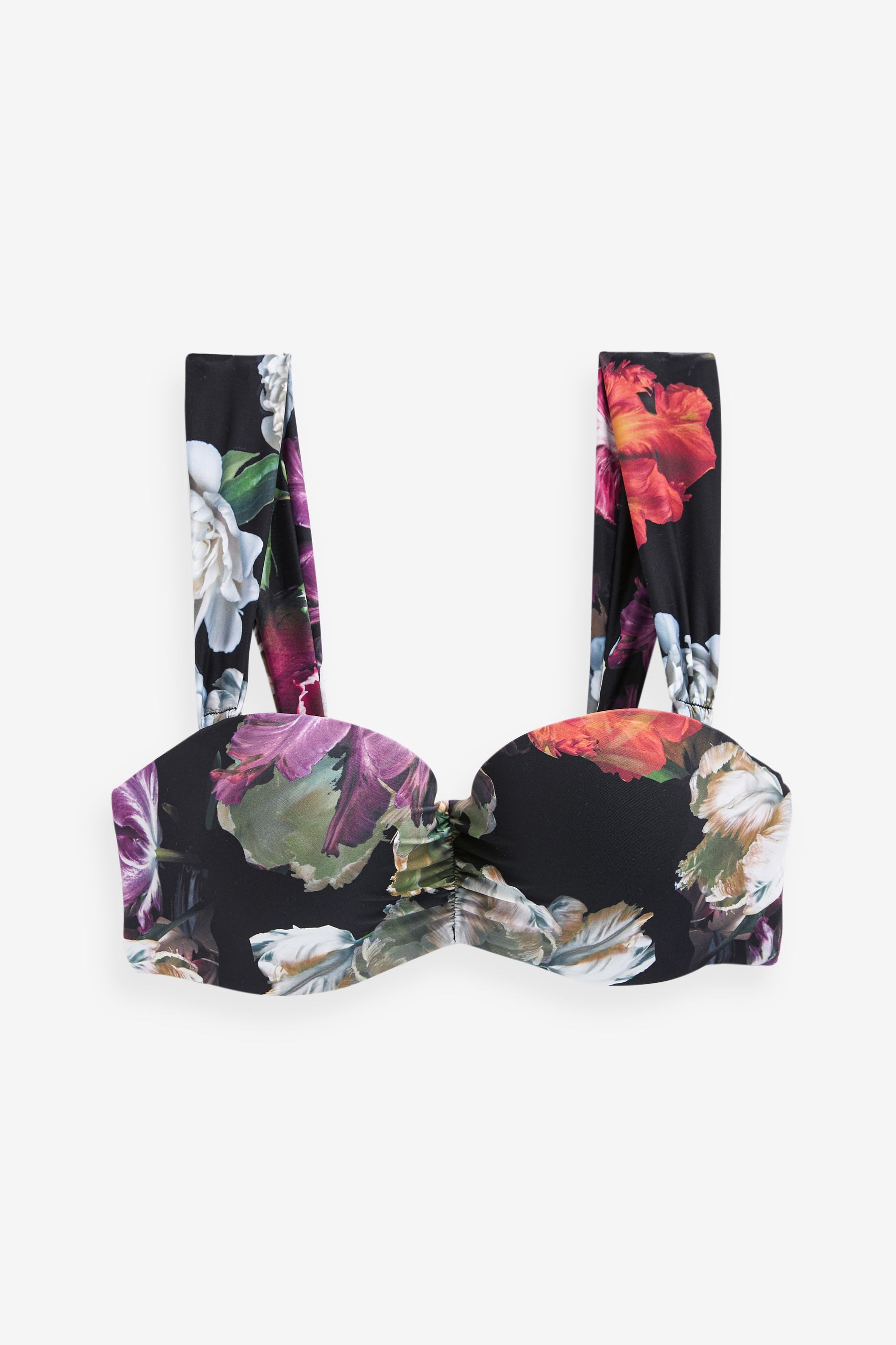 NEXT Bandeau-Bikini-Top Figurformendes, wattiertes Bandeau-Bikinitop 1-St mehr