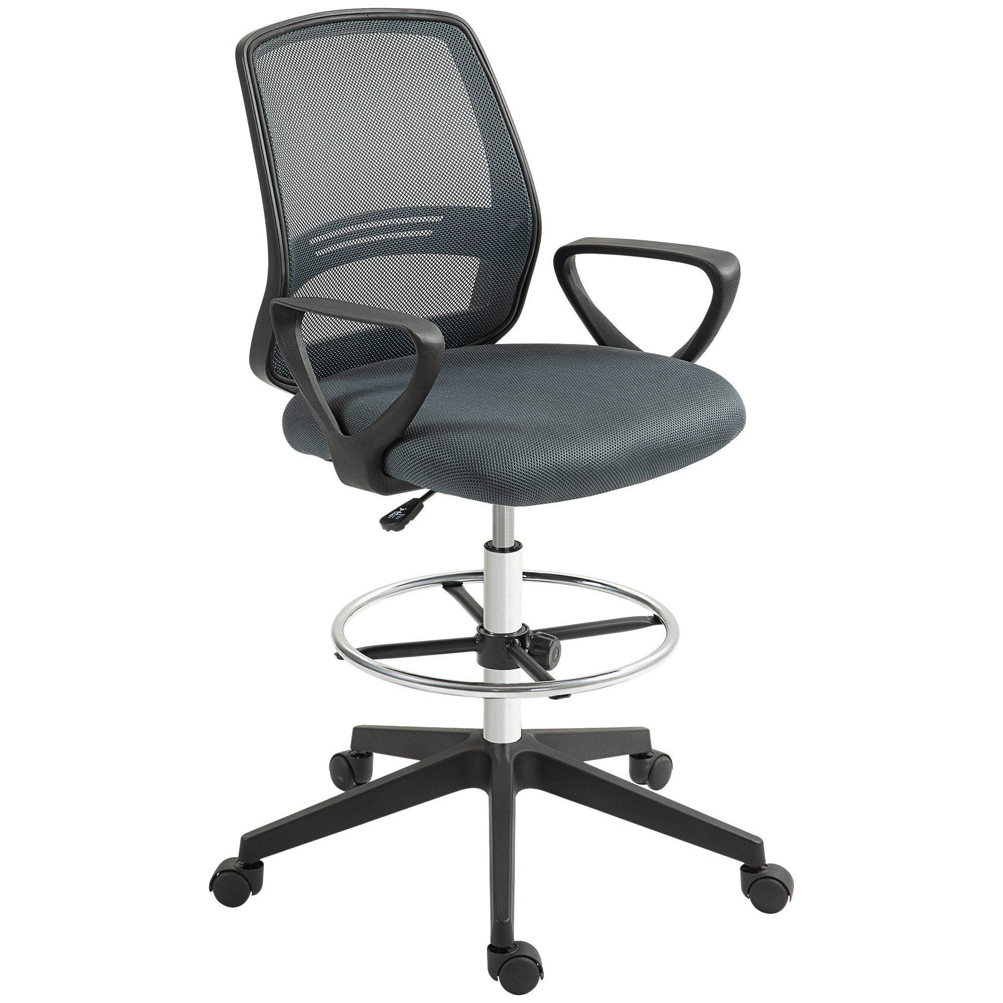 furnicato Bürostuhl Ergonomischer Schreibtischstuhl mit Armlehnen günstig online kaufen
