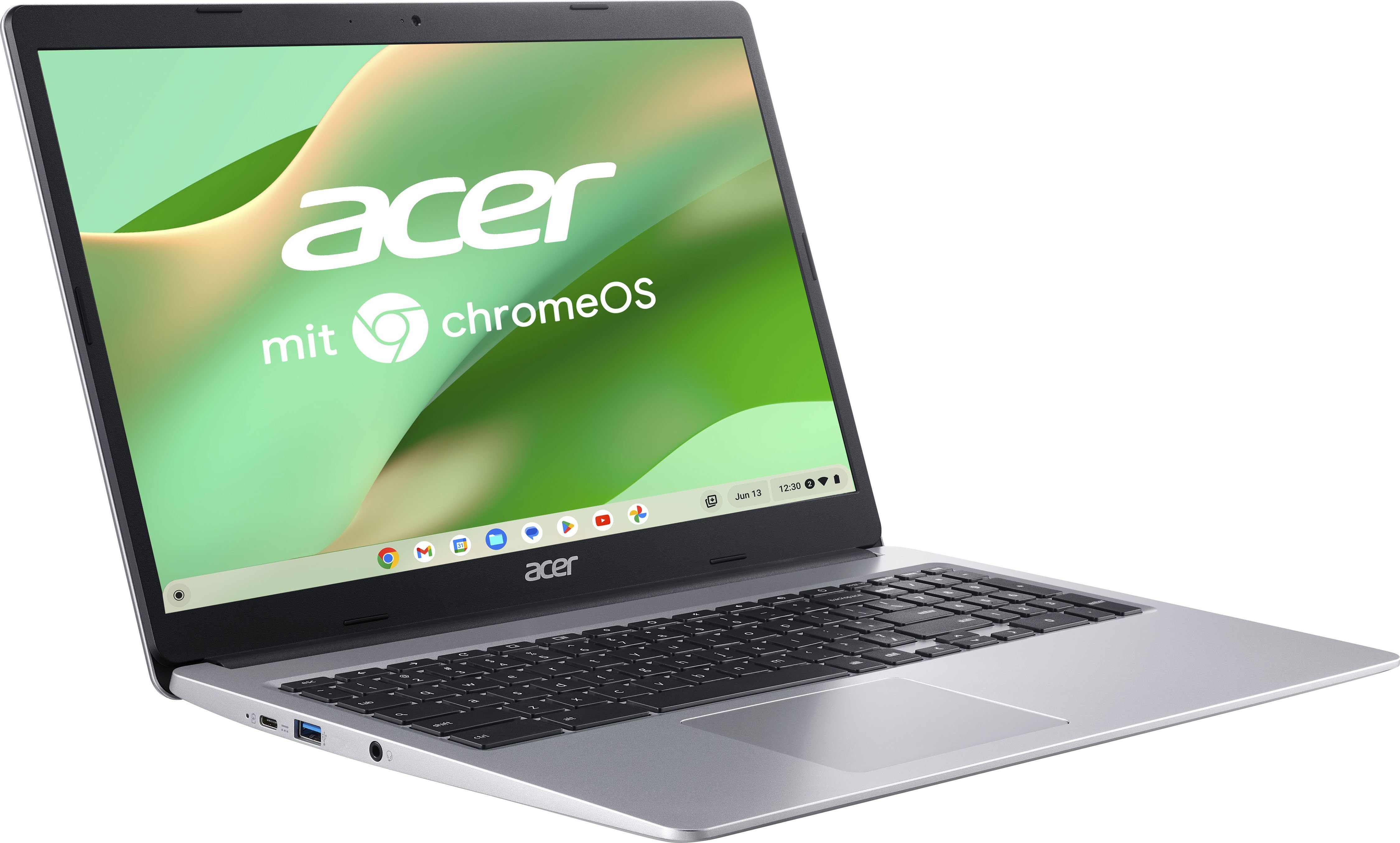 Chromebook Celeron Acer UHD 315 128 SSD) Notebook cm/15,6 N4020, Graphics 600, (39,62 GB Zoll, CB315-3H-C6MZ Intel