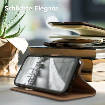 EAZY CASE Handyhülle Uni Bookstyle für Samsung Galaxy A14 5G 6,6 Zoll, Schutzhülle mit Standfunktion Kartenfach Handytasche aufklappbar Etui