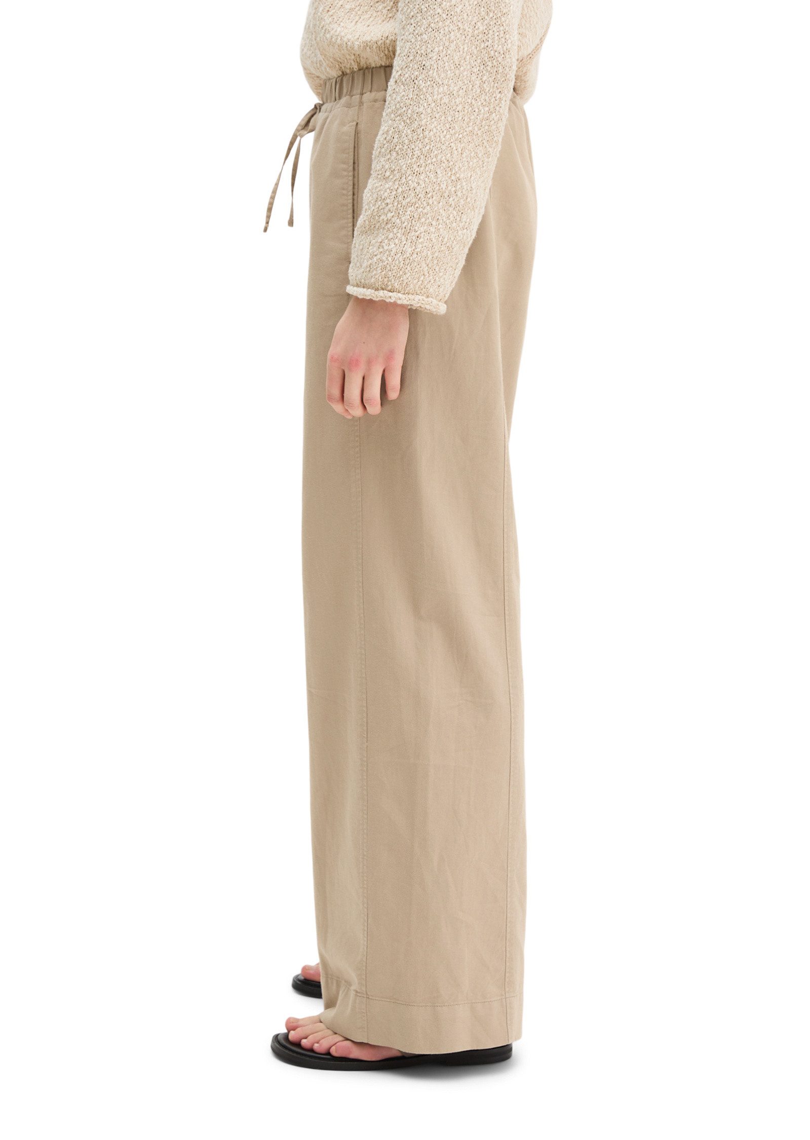 Marc O'Polo Chinohose aus Bio-Baumwolle-TENCEL™ Lyocell-Leinen-Mix günstig online kaufen