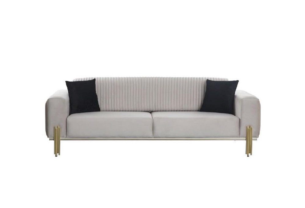 Polstergarnituren, Sofagarnitur 3+3+1 in Europe Made Luxus Couchen JVmoebel Couch Polster Sofa Sofa