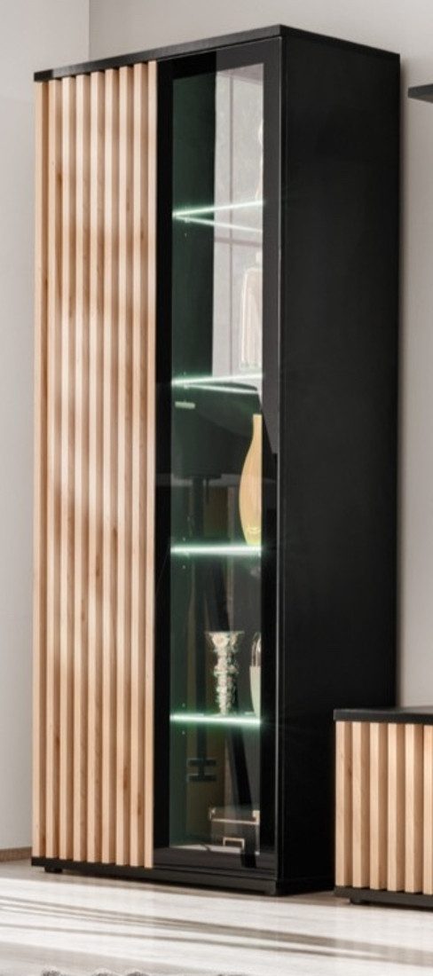Furn.Design Stauraumvitrine Morgan (Vitrinenschrank in weiß günstig online kaufen