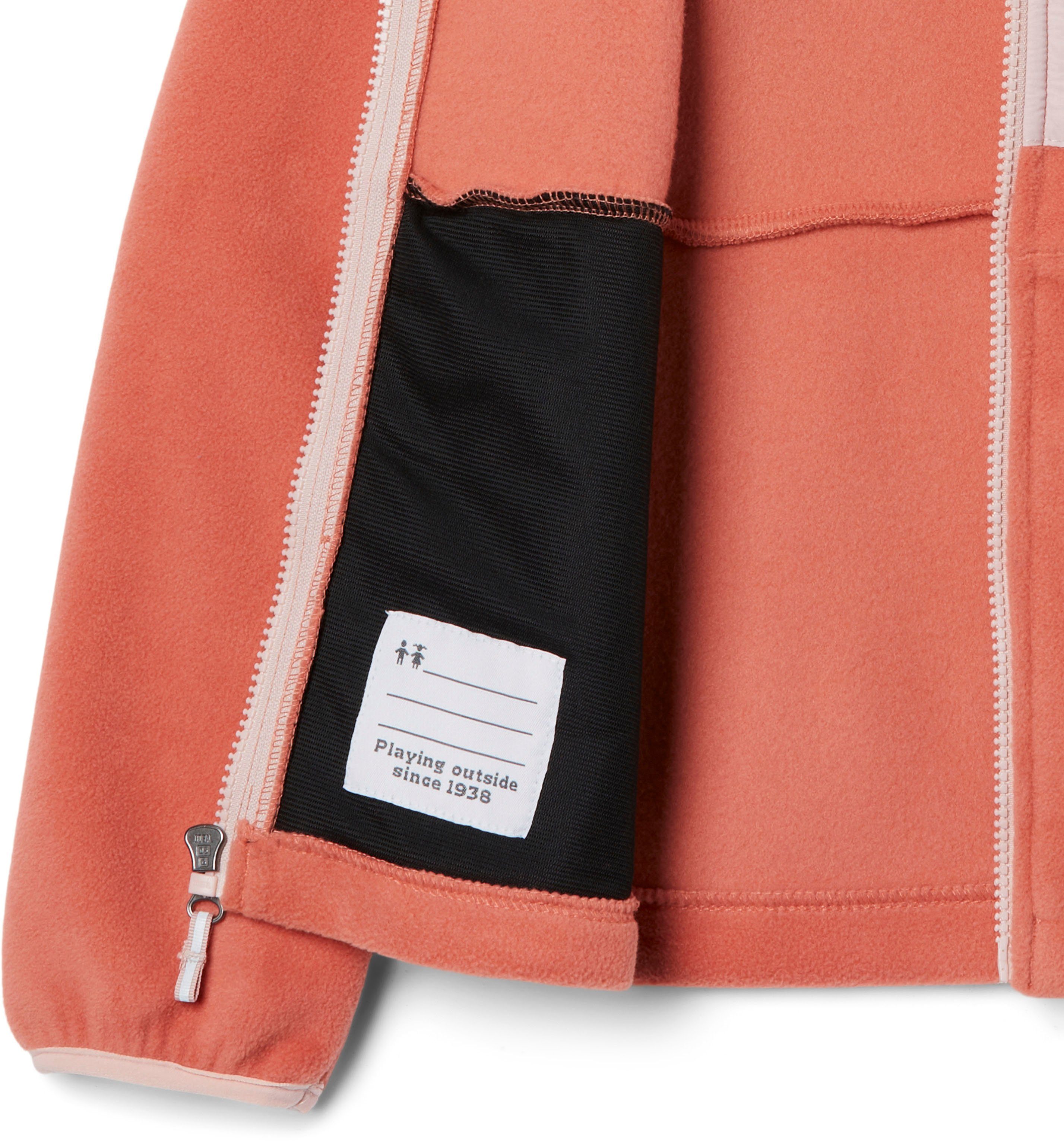 Columbia Fleecejacke FAST pink Kinder TREK peach, dusty - III faded für