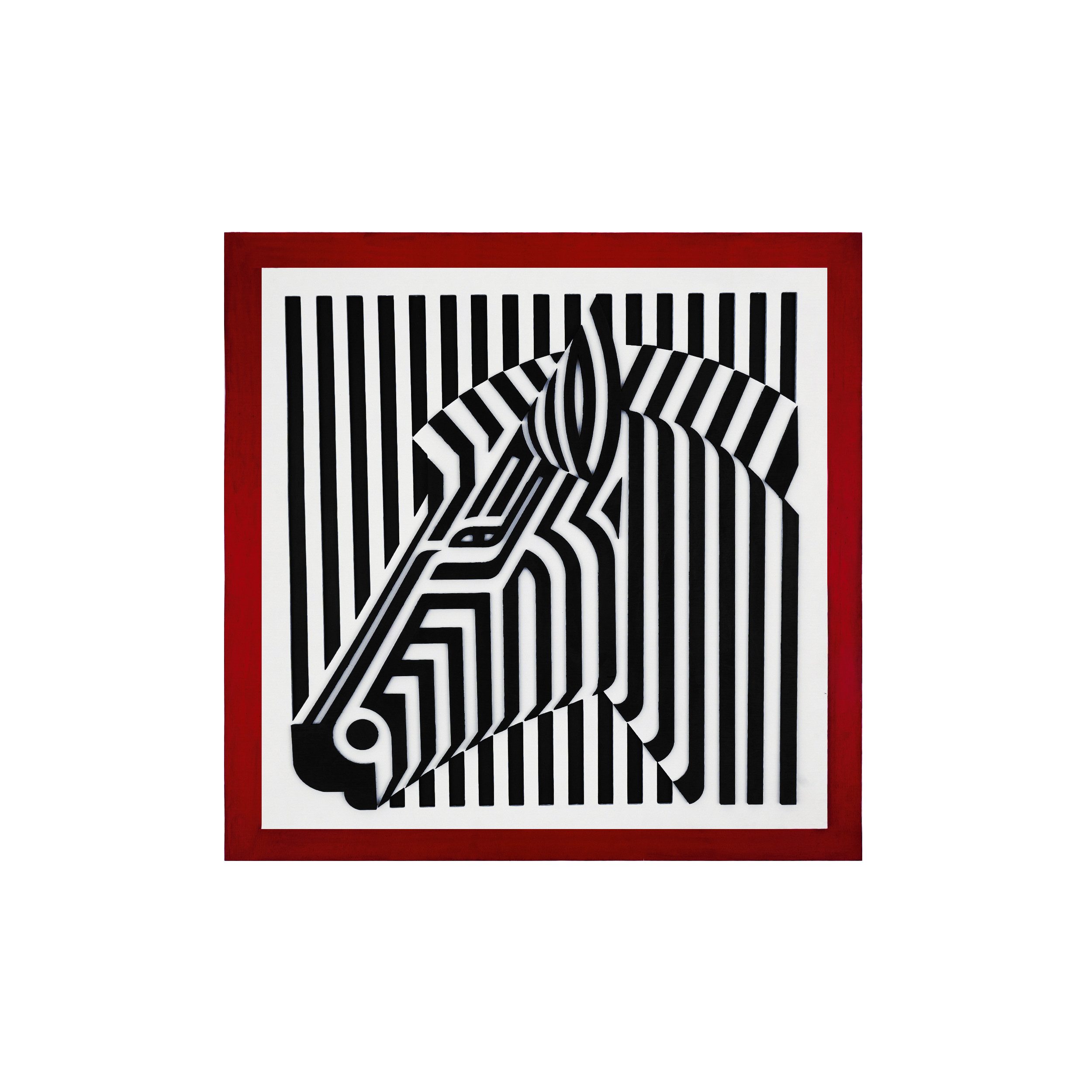 LD Wood Wanddekoobjekt LD Wood - Zebra