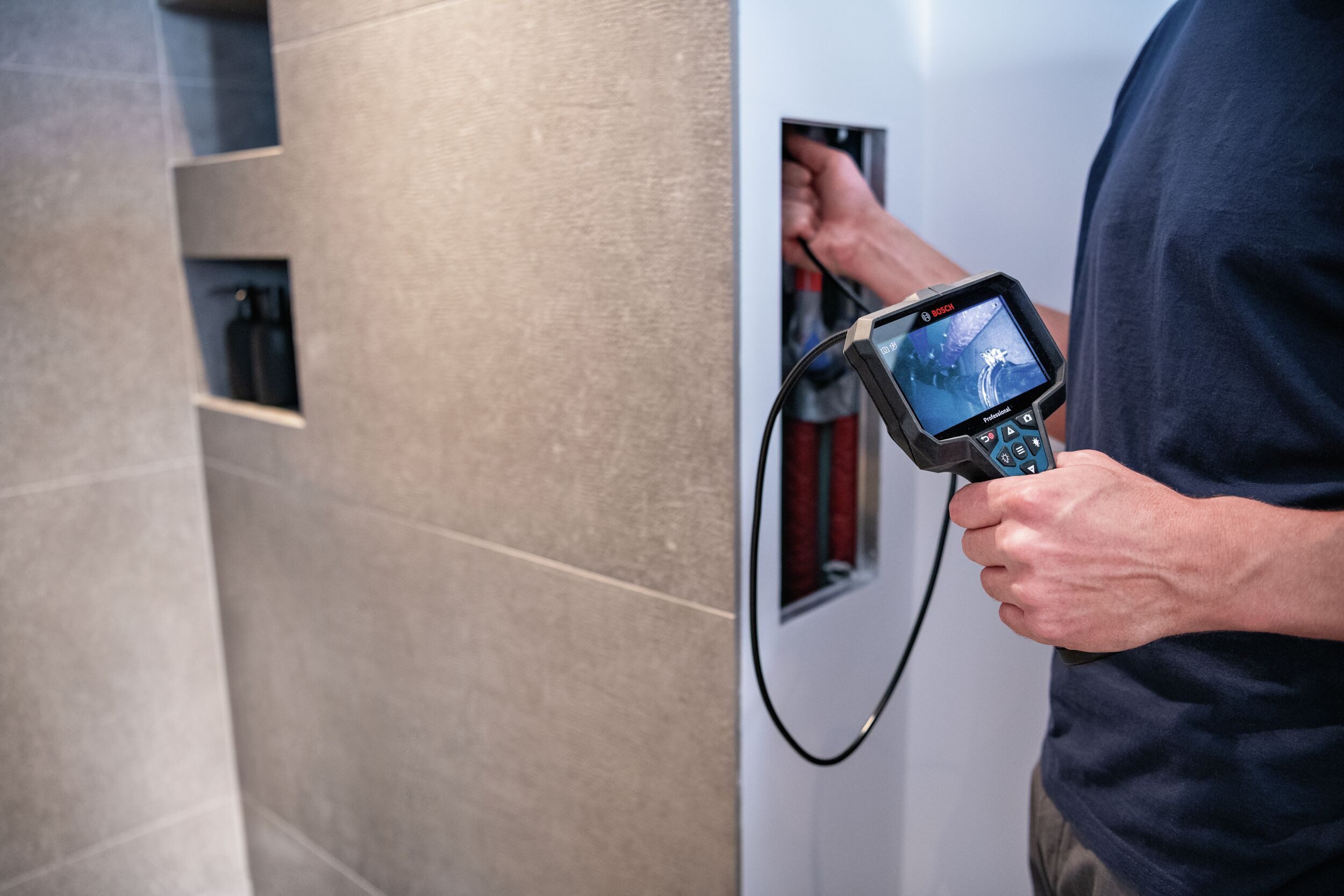 BOSCH GIC 12V-5-27 C Inspektionskamera (Mit 1 x Akku 2 Ah - in L-BOXX 136)