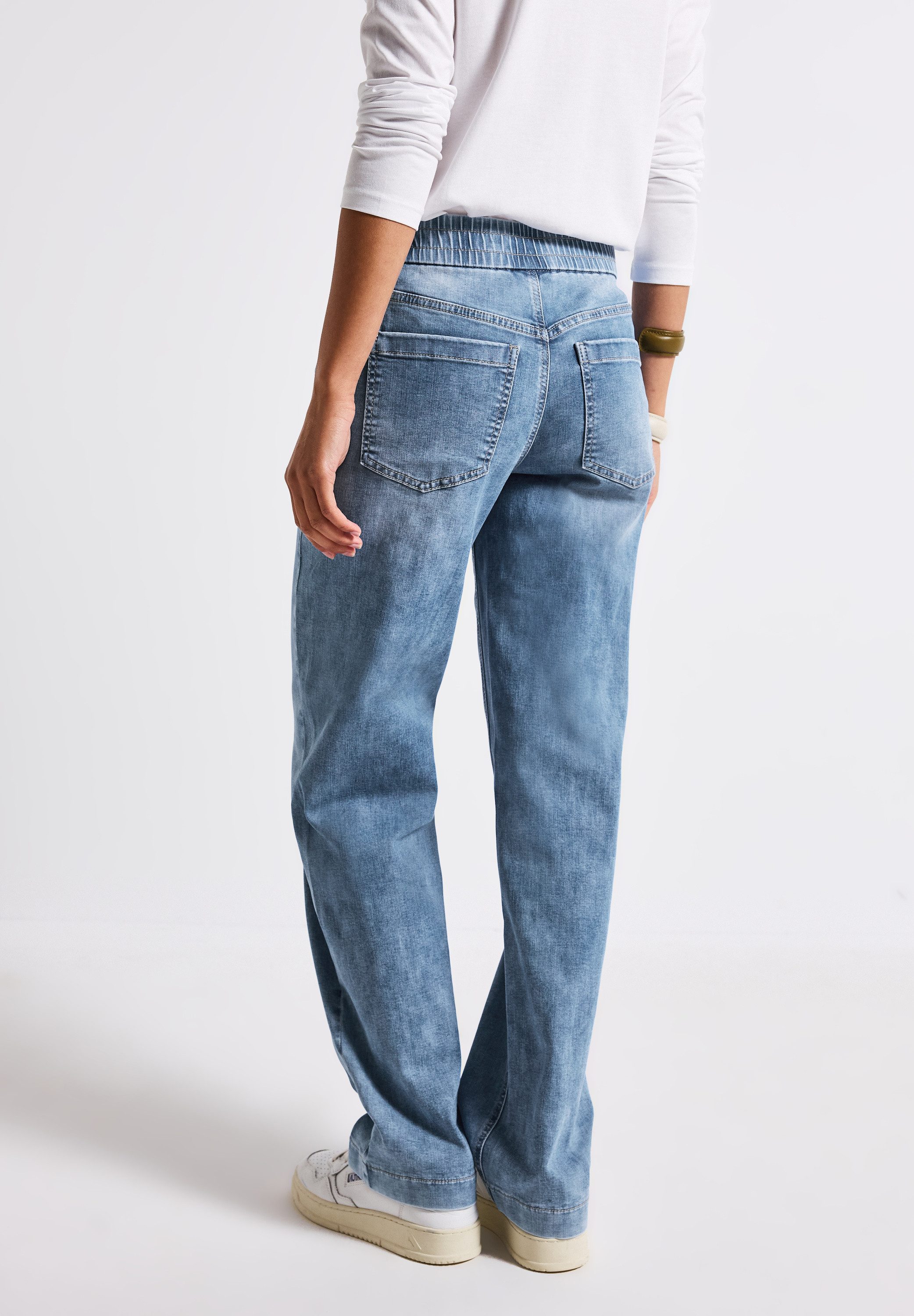 STREET ONE Comfort-fit-Jeans Middle Waist günstig online kaufen
