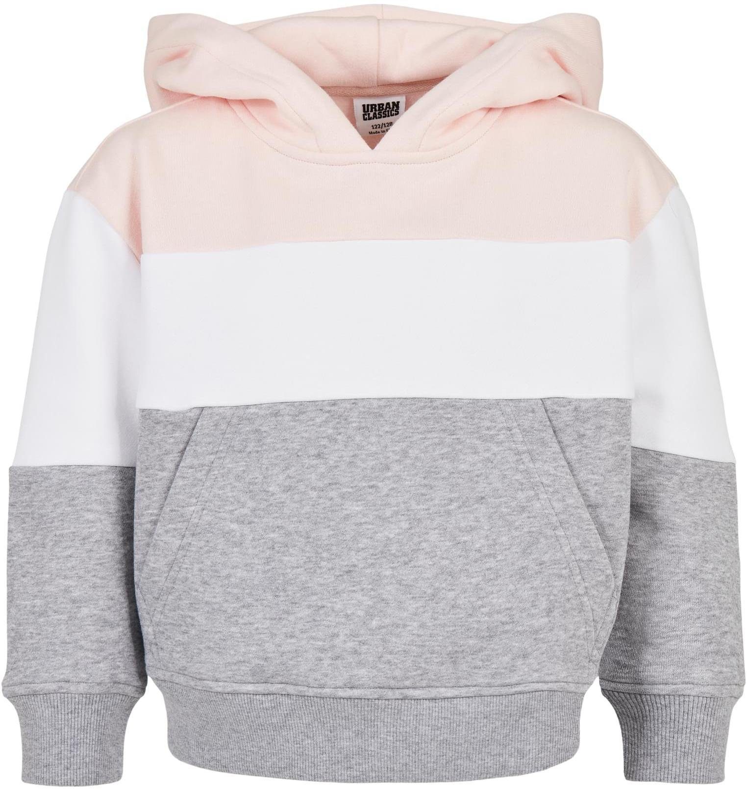 Kapuzenpullover Girls Oversized 3-Tone Hoody Kapuzenpulli Mädchen