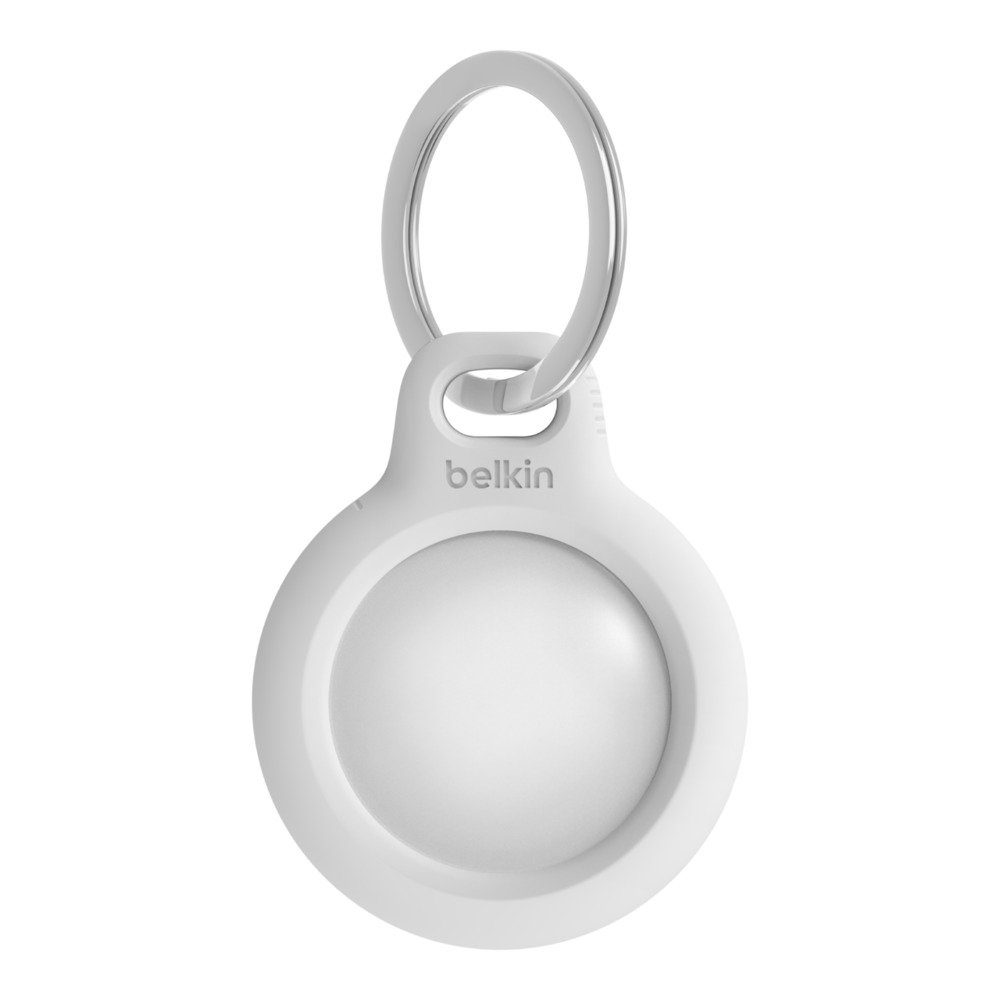Belkin Schlüsselanhänger Secure Holder Schlüsselanhänger für Apple weiß AirTag (1-tlg)