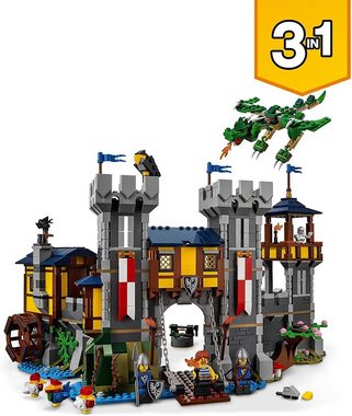 LEGO® Spielbausteine Creator 31120 Mittelalterliche Burg, (1426 St)