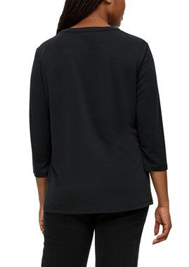 TRIANGLE 3/4-Arm-Shirt Longsleeve aus Modalmix