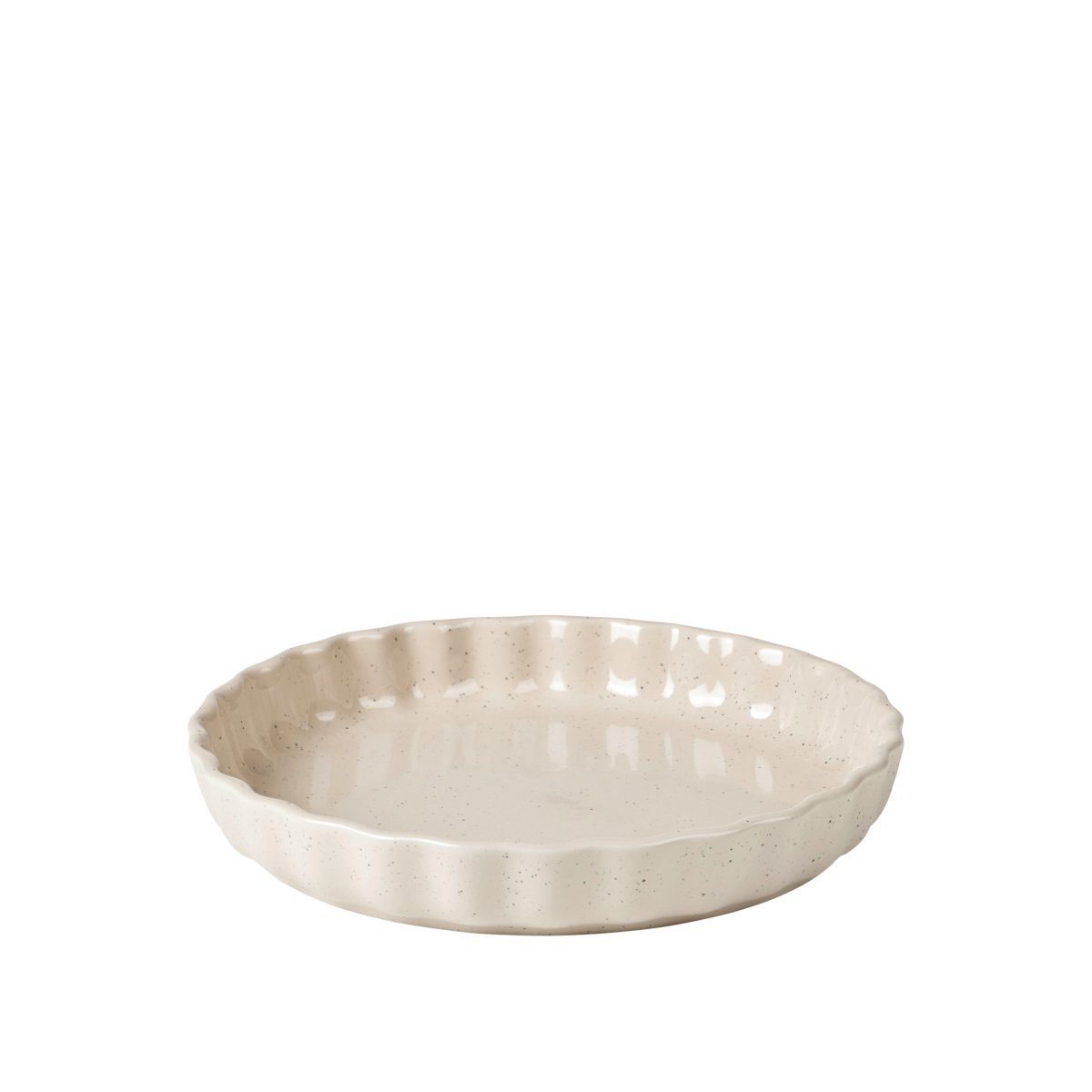 Broste Copenhagen Tortenplatte Copenhagen Vig Ofenfestee Tortenplatte Ø29 x 4,5cm, Glasiertes Steinzeug, (Platten), Vig Ofenfeste Tortenplatte