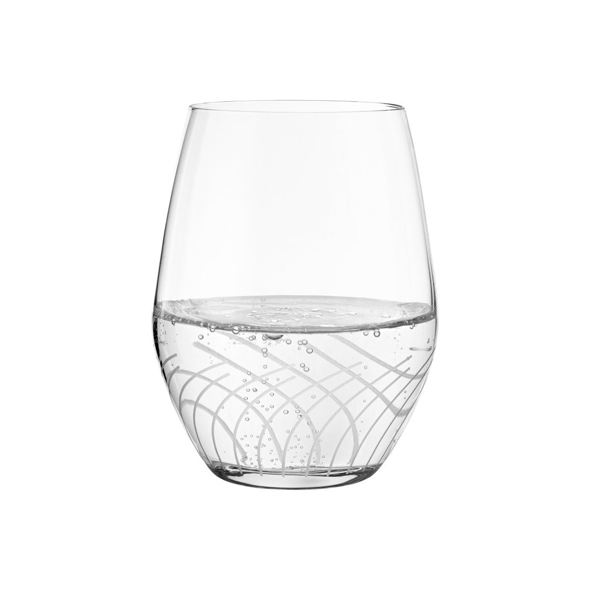 HOLMEGAARD Glas 2er-Set Wasserglas CABERNET LINES 25cl, Glas