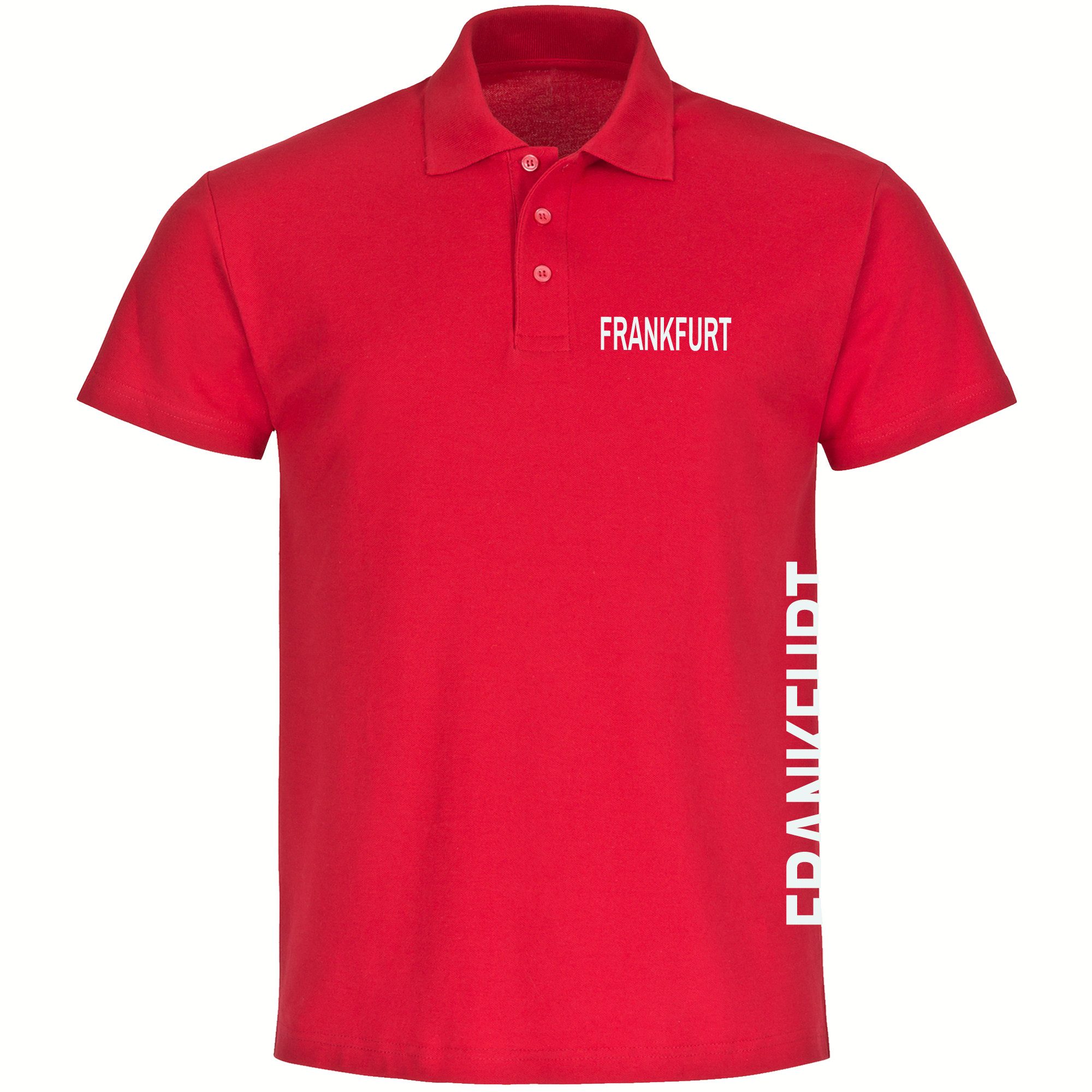 Poloshirt Frankfurt - Brust & Seite - Polo