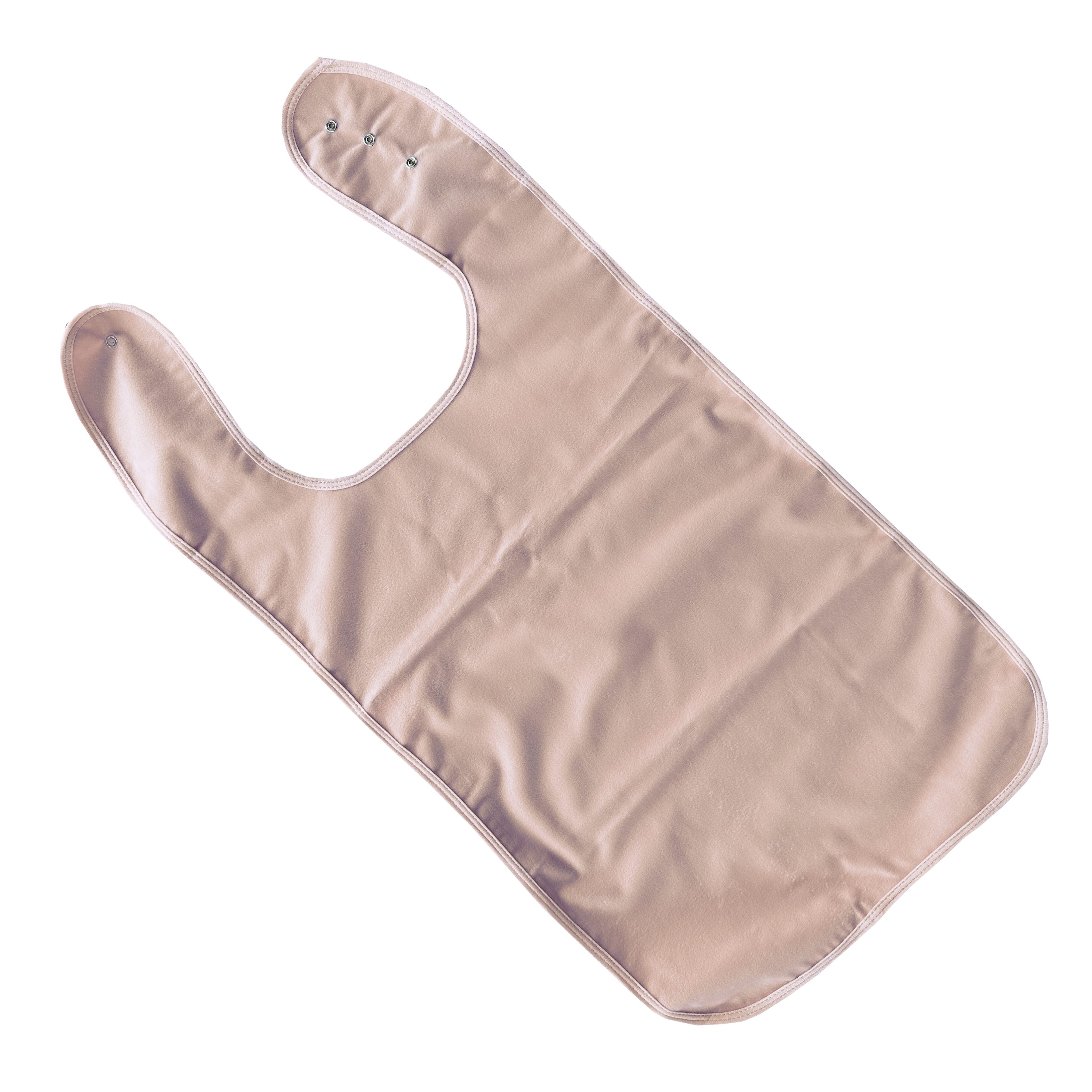 PFLEGE POINT Speiseschürze PFLEGE POINT® Ess-Schürze PU SOFT mit Druckknöpfen rosa (400)