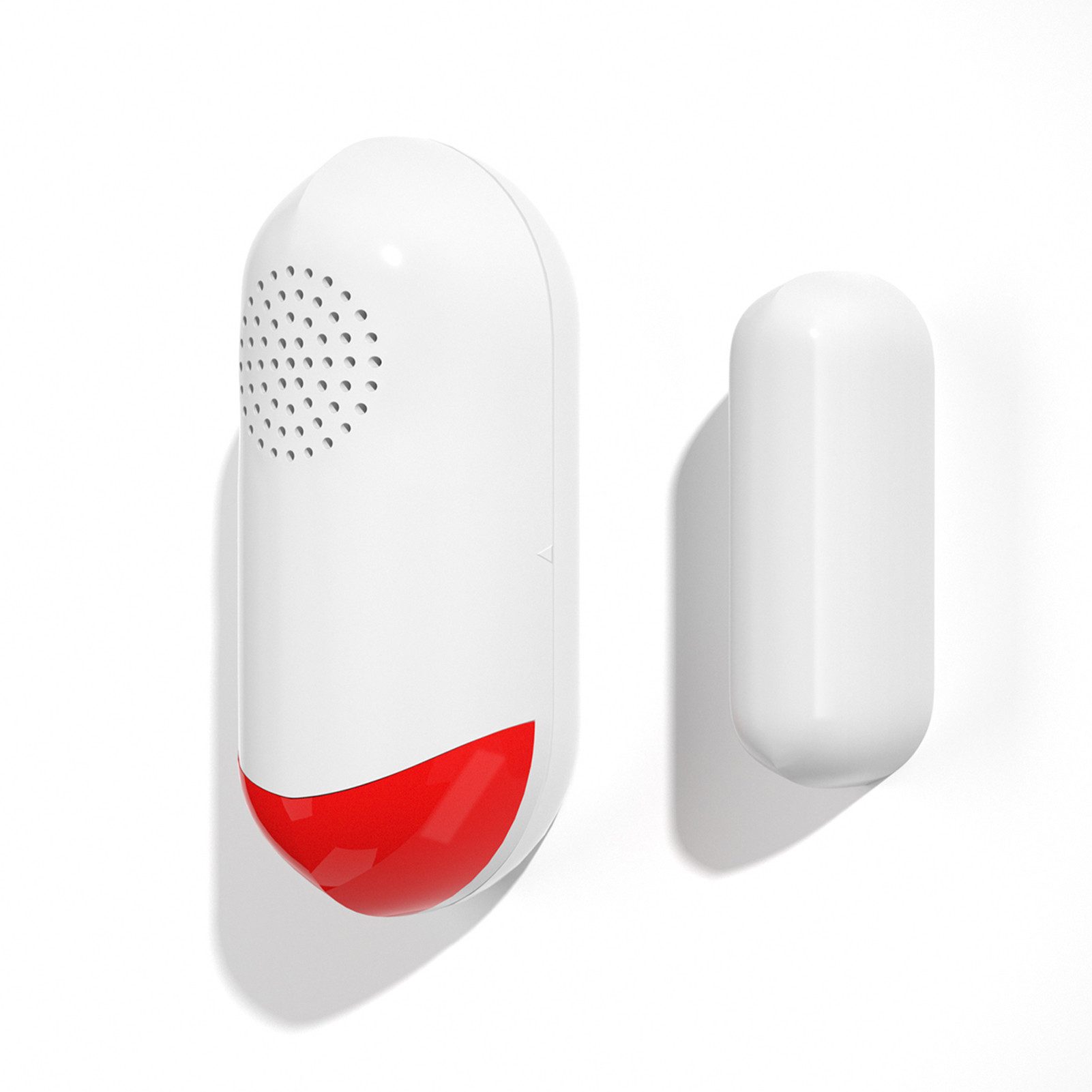 GARRYFIZH Alarmsirene Durch Alarm Alarmanlage Alarmsirene (2er-Pack Fernbedienung per App)