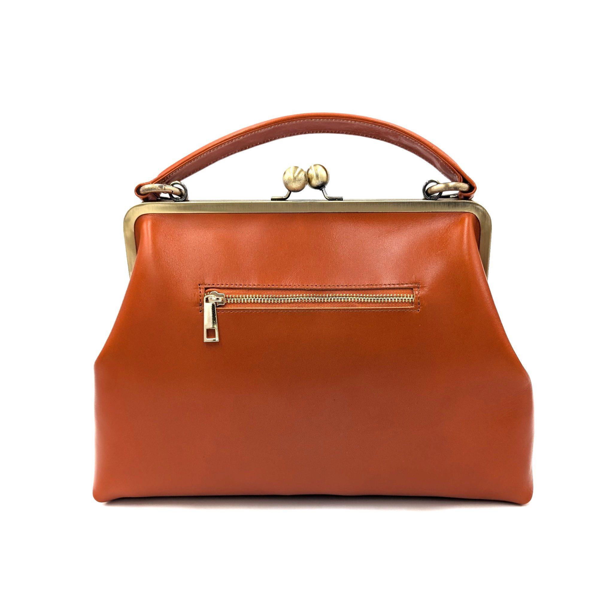 Handtasche Damen Ledertasche "Vintage Olive" Henkeltasche und Schultertasche