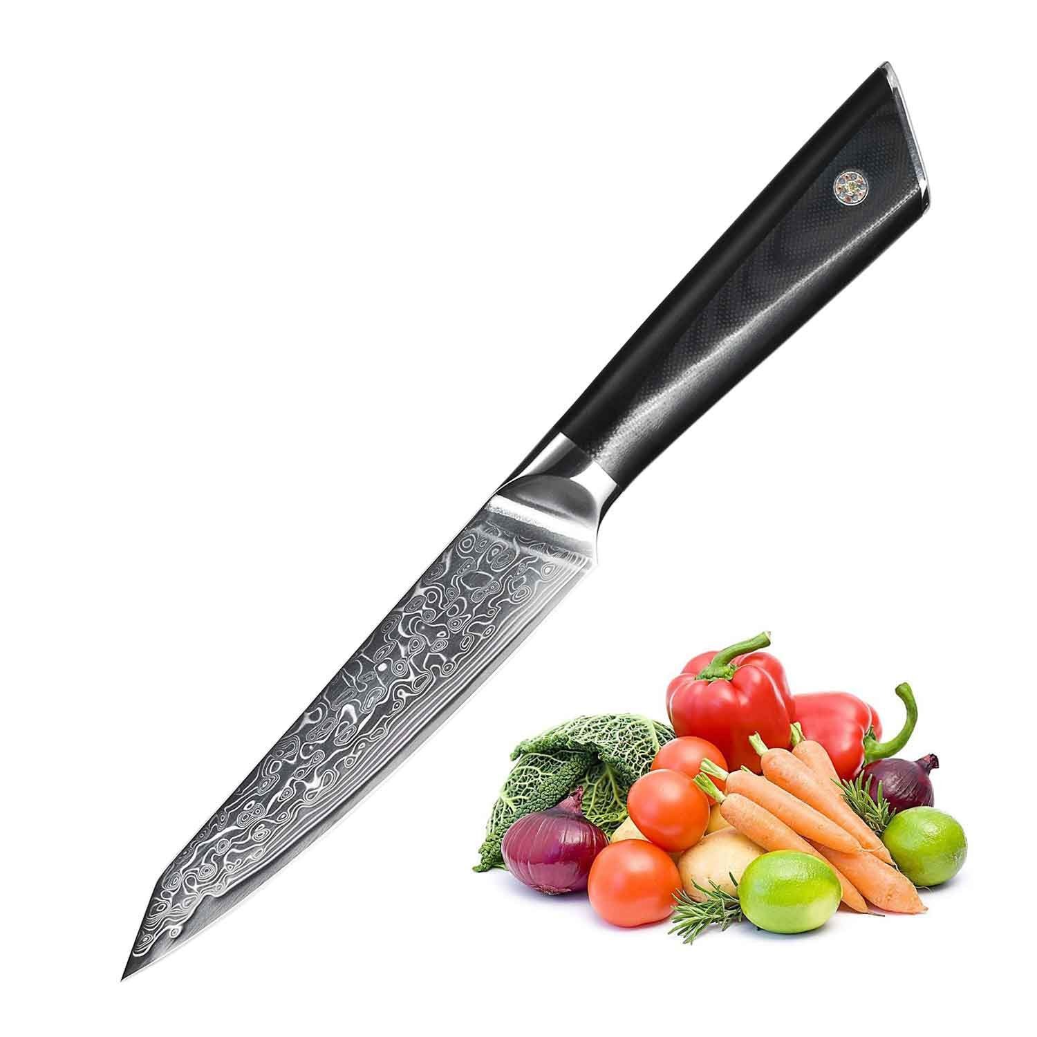 Muxel Gemüsemesser Gemüsemesser Obstmesser oder Tomatenmesser mit 13 Küchenmesser Das 