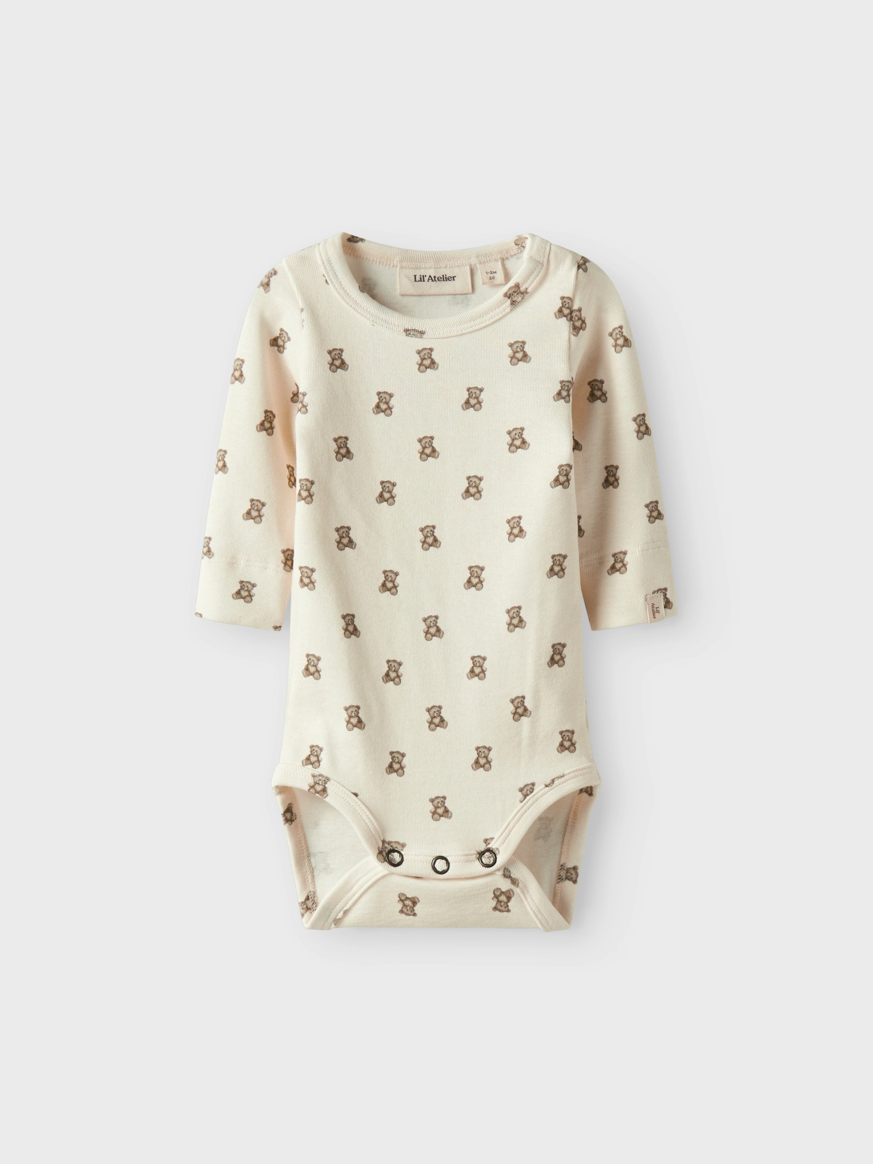 Lil' Atelier Langarmbody NBNGAYO ELO LS SLIM BODY LIL NOOS weiche Jersey Qualität