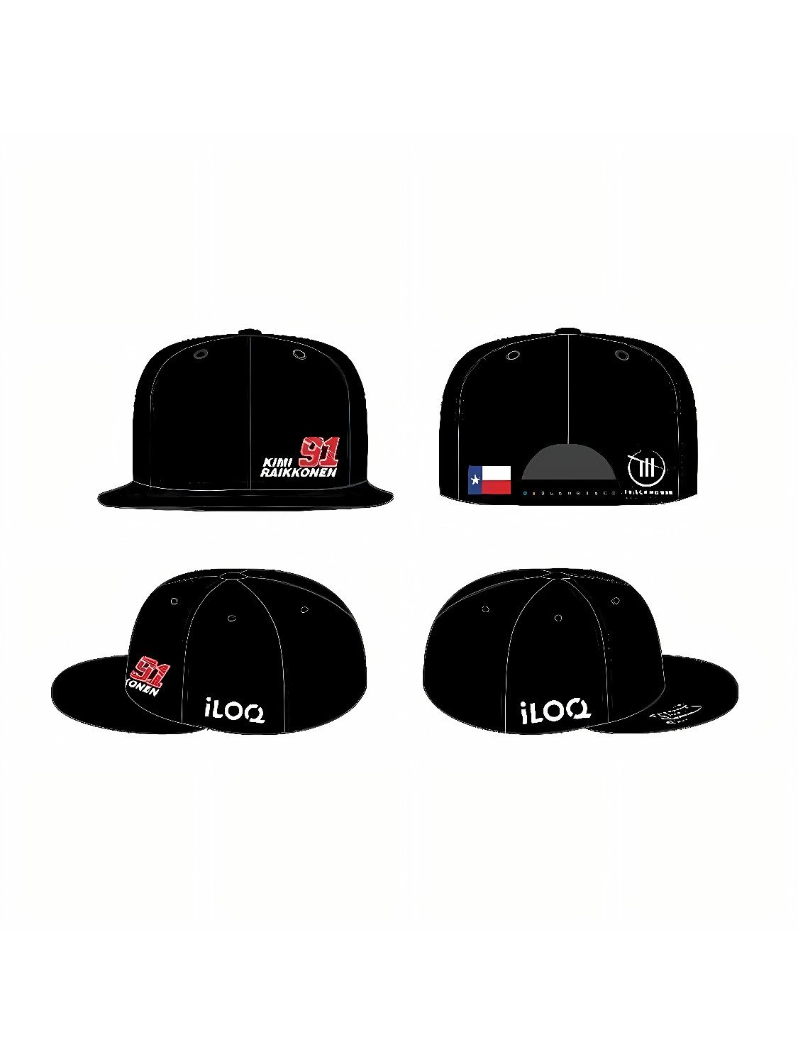West Coast Choppers Snapback Cap Kimi Official Project 91 Austin Team Flatbill Hat